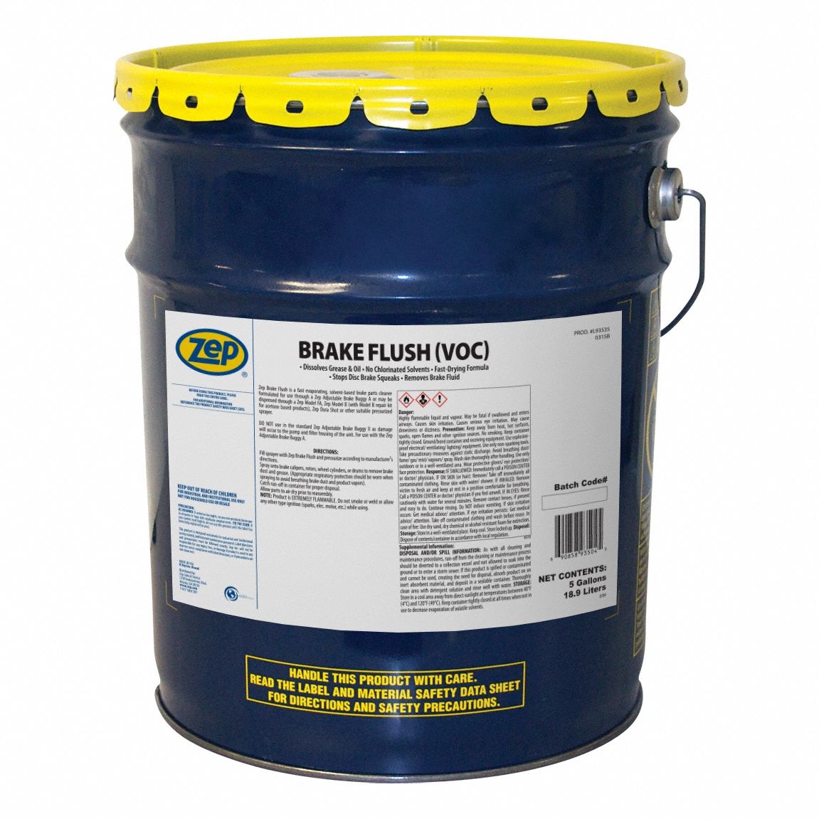 BRAKE FLUSH,VOC 18.9L