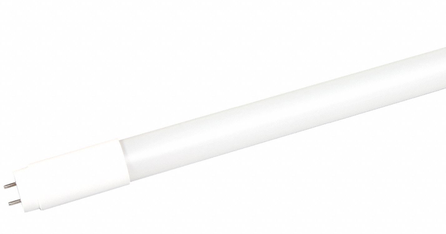 Linear LED Bulb: Type A/B, 2 ft Nominal Lg, T8, 10 W Watt, 17 W Watt Equivalency, 3500K