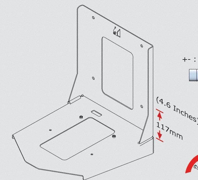 Wall Mounting Kit: LA771