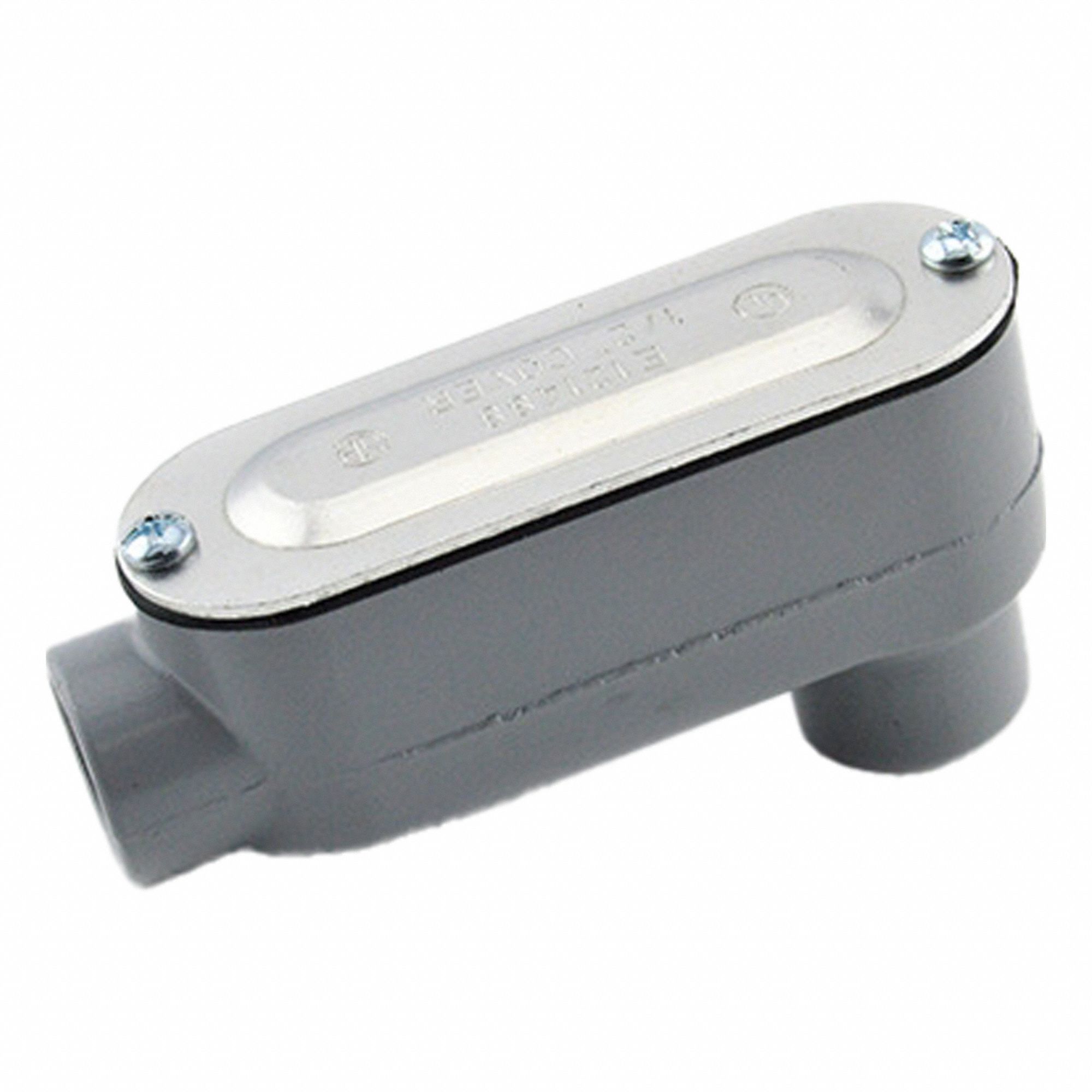 Conduit Outlet Body: Aluminum, 3/4 in Trade Size, LB Body, 7.3 cu in Body Capacity, Threaded Hub