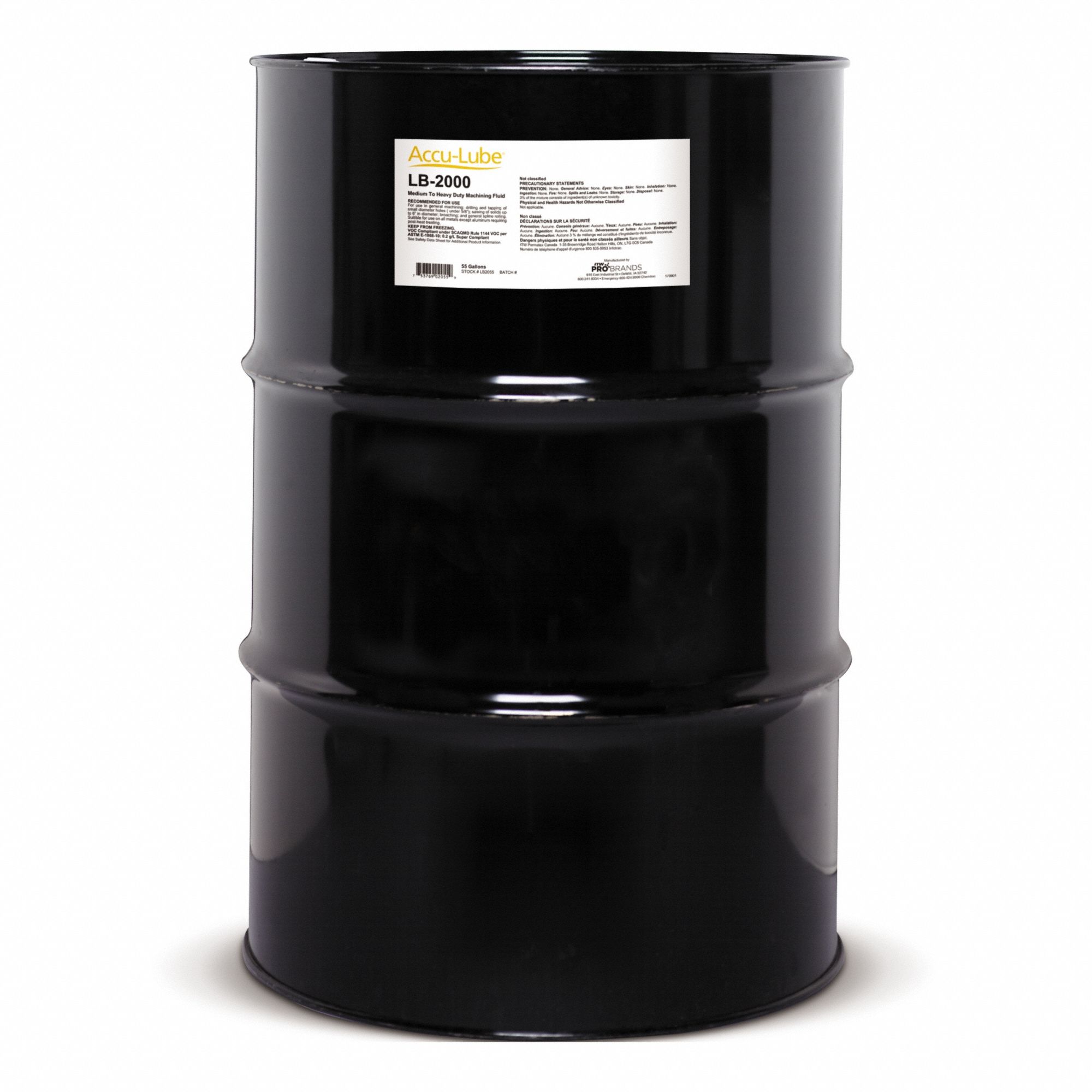 Cutting Fluid: LB-2000, 55 gal, Drum