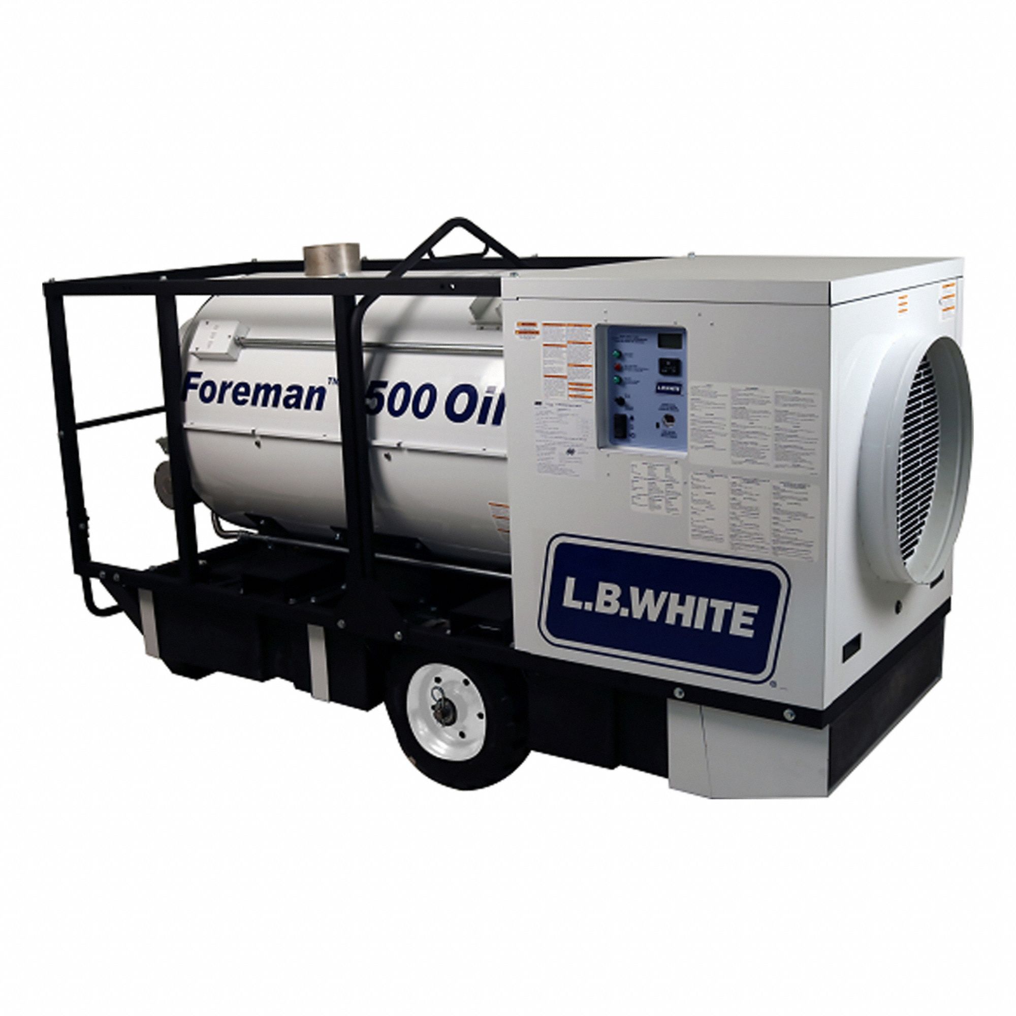 INDIRECT-FIRED PORTABLE HEATER, FOREMAN 230, 120V AC