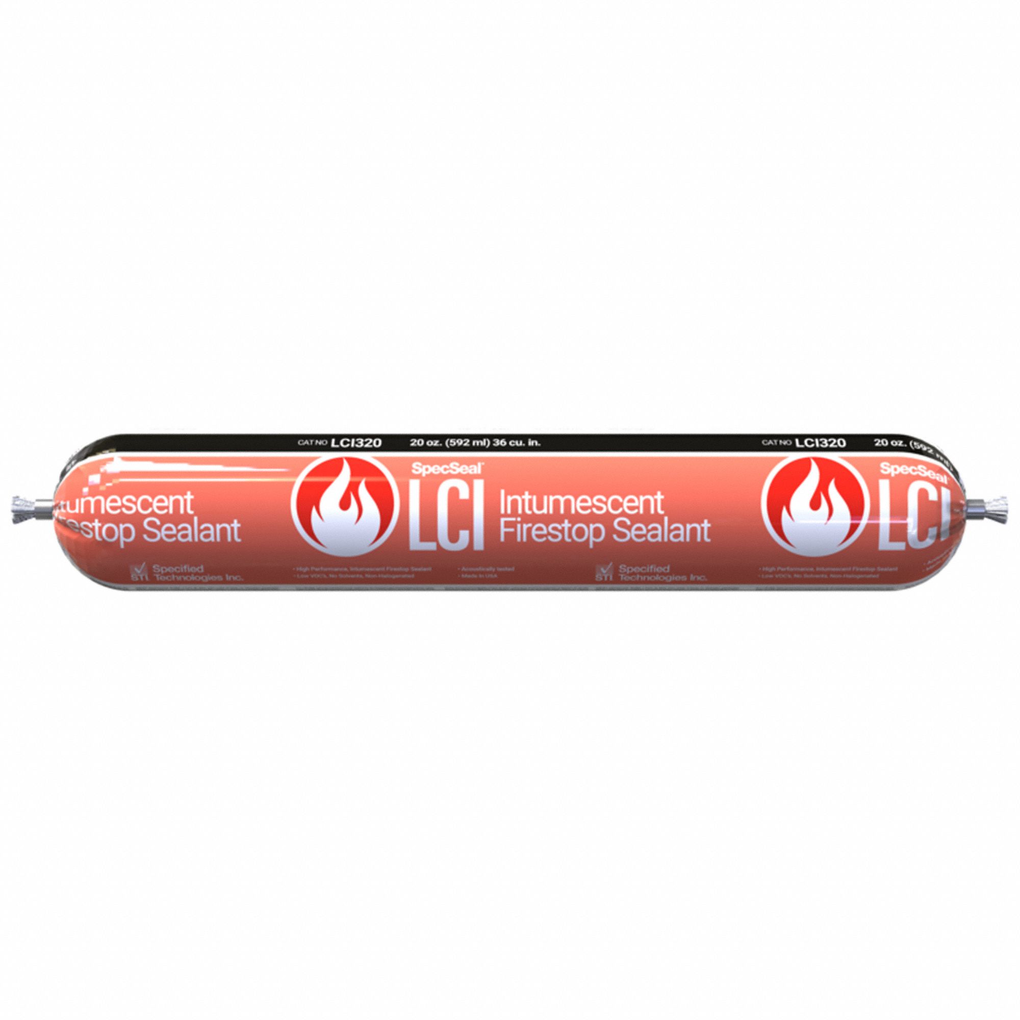 STI, Caulk, Red, Fire Barrier Sealant 3BE58LCI320 Grainger