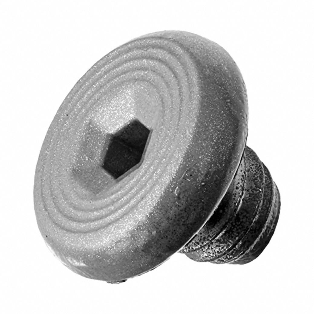 Cover Screw Aluminum Finish