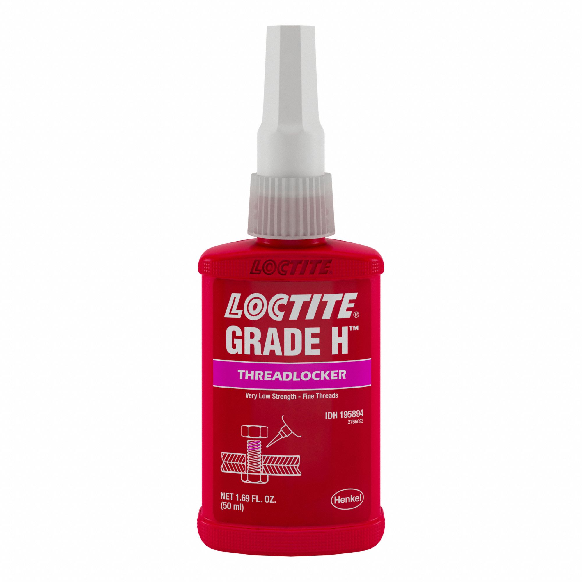 THREAD LOCKER, BROWN, 50 ML BOTTLE