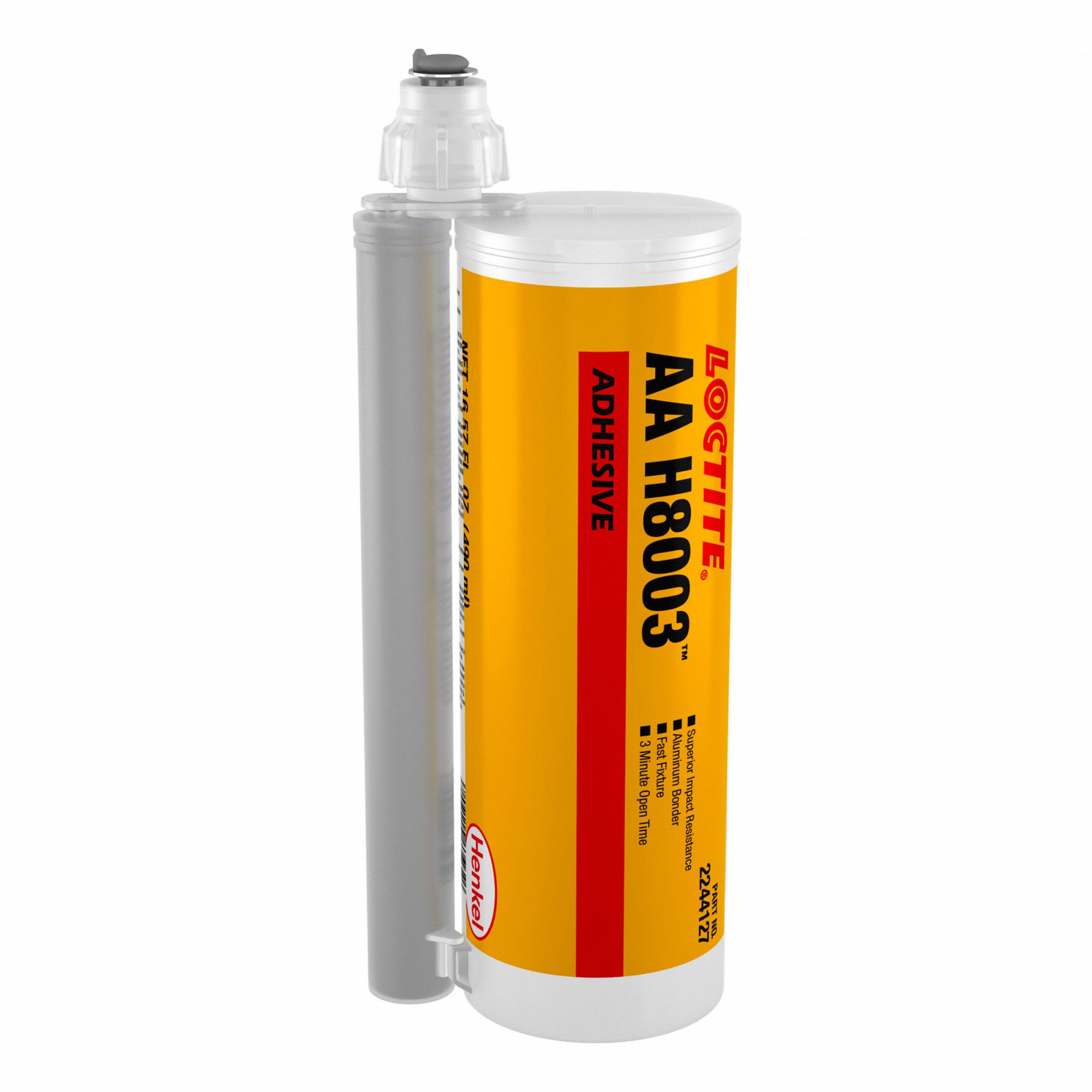 TWO PART EPOXY, DUAL CARTRIDGE, 720 S CURE, GREEN, 490 ML, METHACRYLATE ESTER