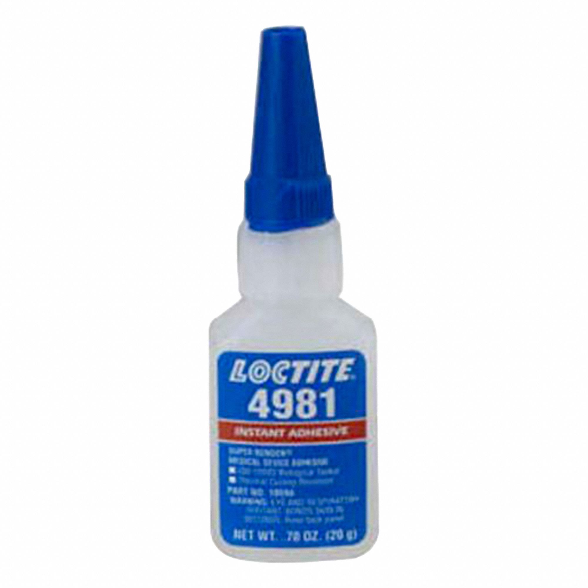 4981 ADHESIVE, YELLOW, 20 G BOTTLE, 1 DAY CURE