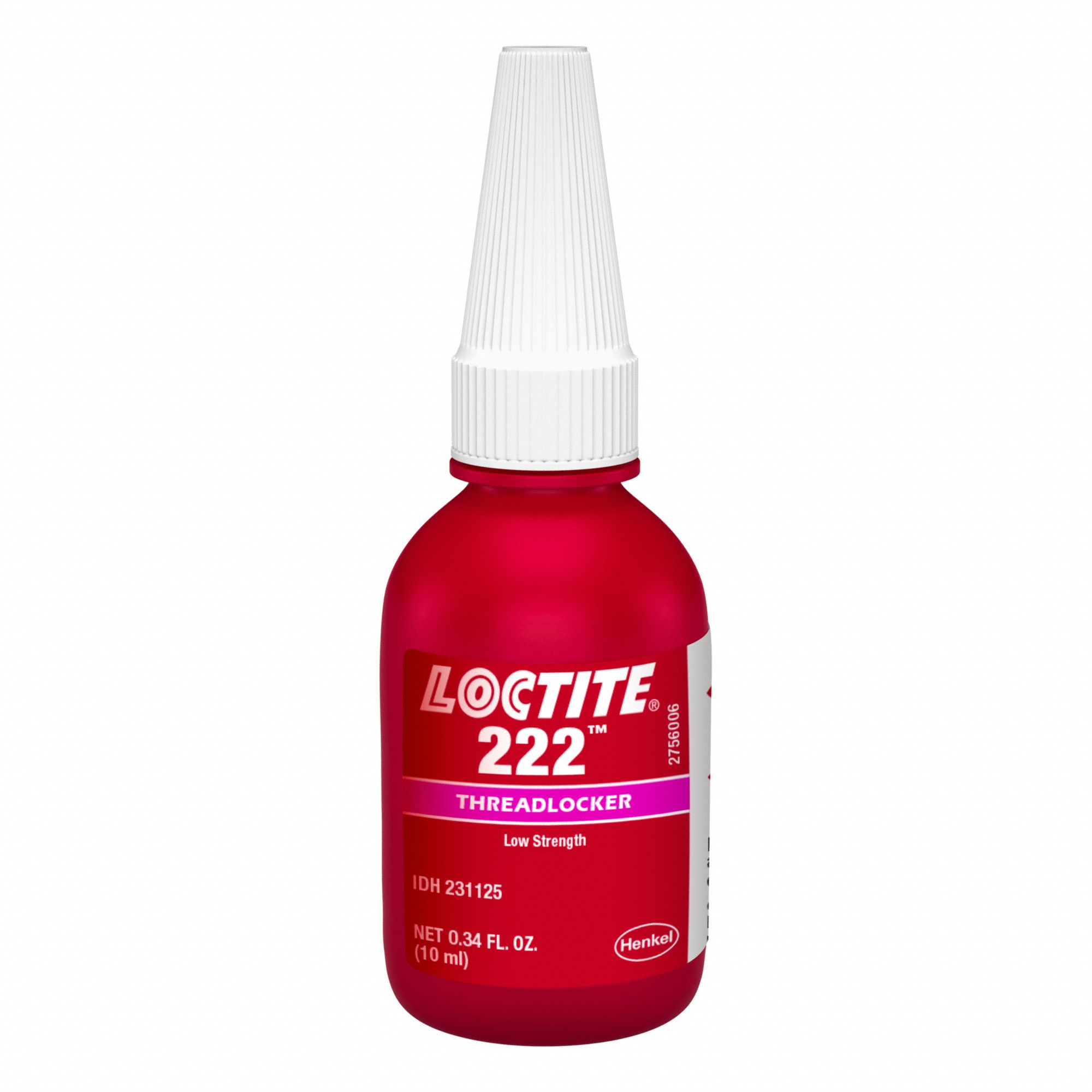 THREAD LOCKER, PURPLE, 10 ML BOTTLE, 20 MIN WORKING TIME