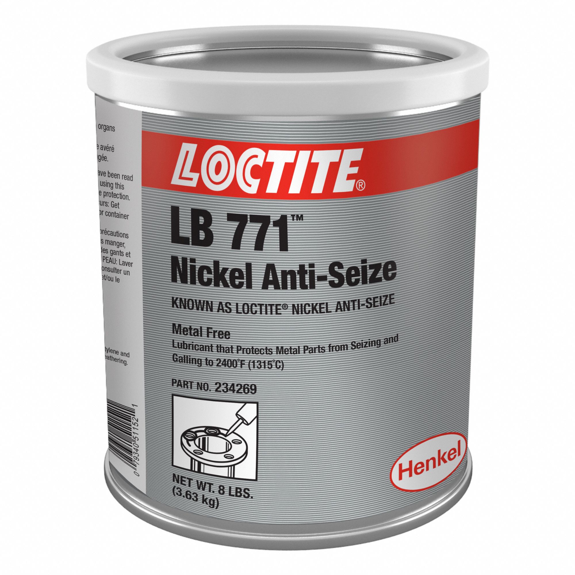 ANTIGRIPPANT,USAGE GENERAL,8 LB