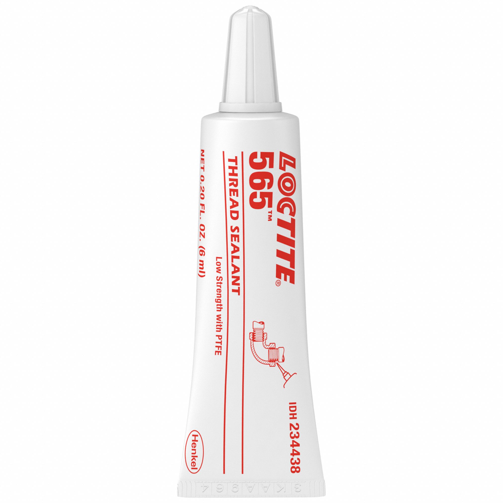 LOCTITE 565 THREAD SEALANT, OFF-WHITE, 6 ML TUBE, CONTROLLED STR