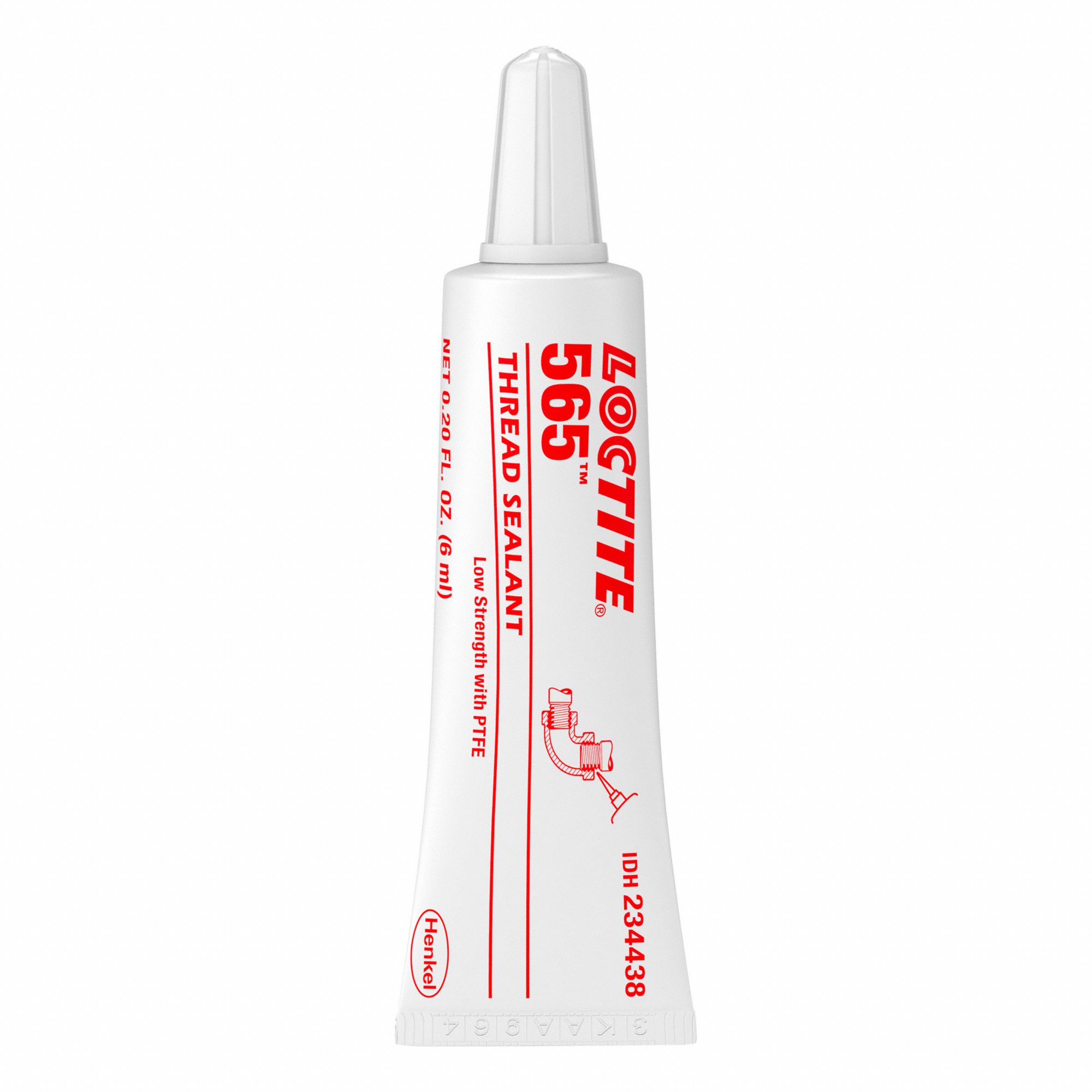LOCTITE 565 THREAD SEALANT, OFF-WHITE, 6 ML TUBE, CONTROLLED STR