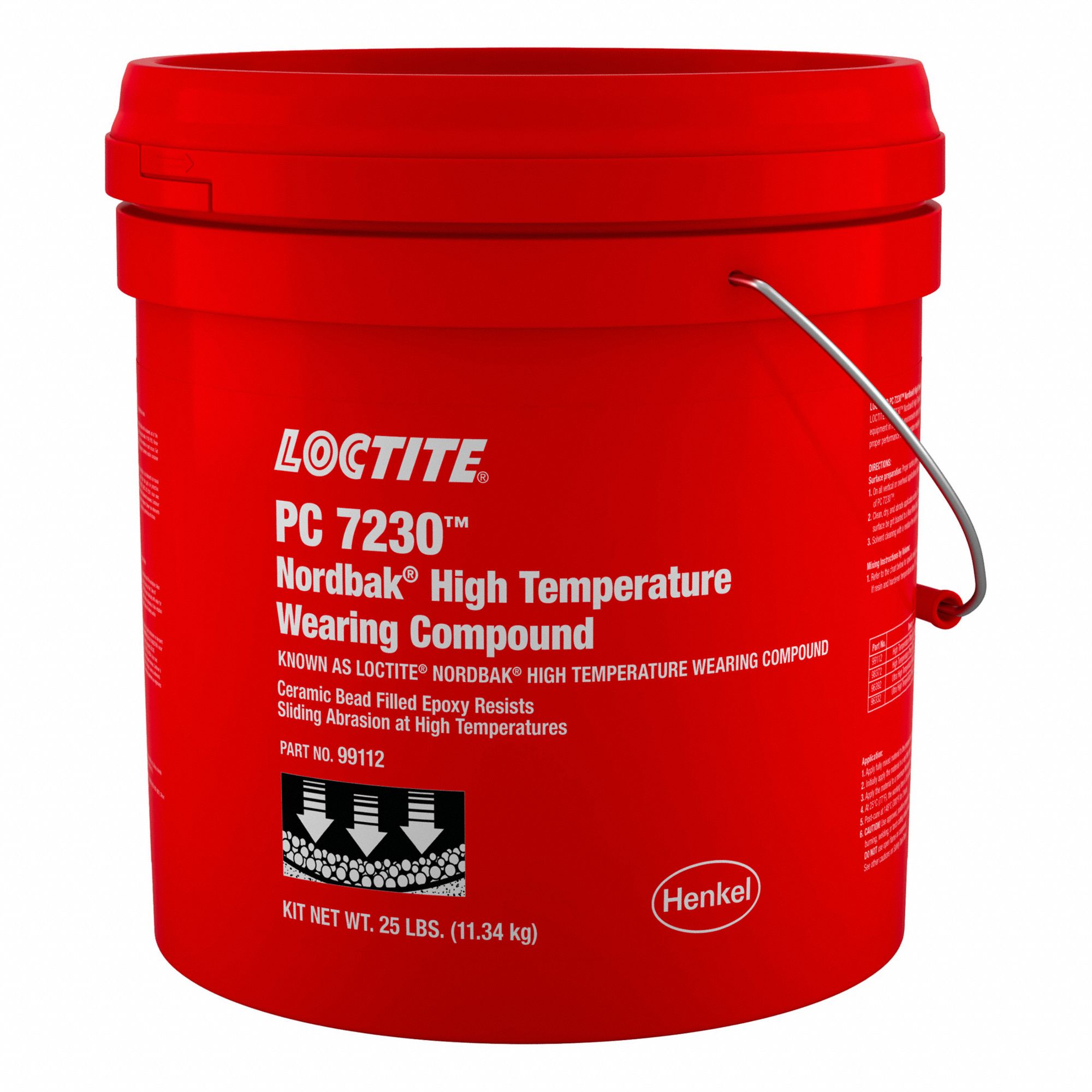 PC 7230 EPOXY ADHESIVE/WEARING COMPOUND, 25 LB CONTAINER