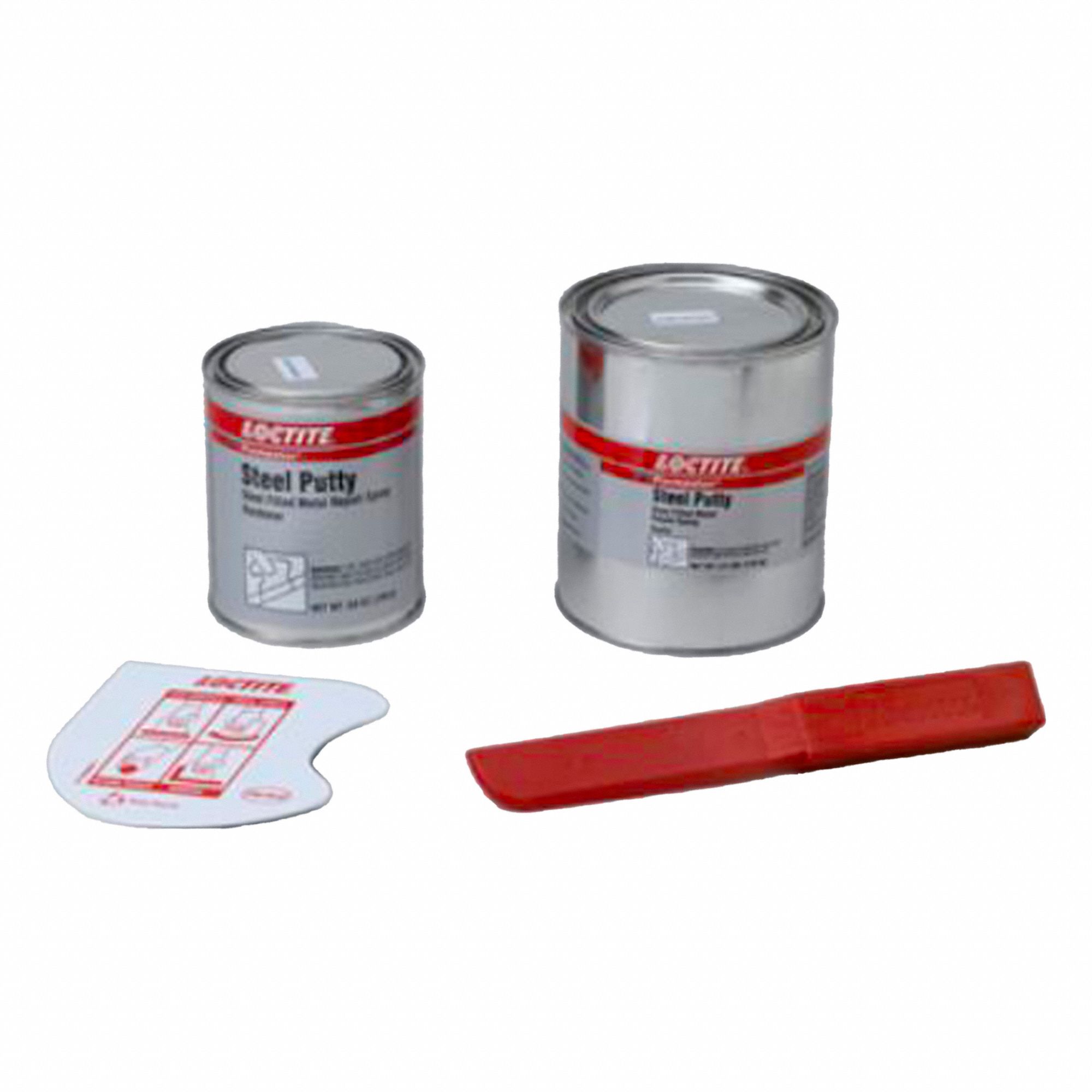 STEEL PUTTY EPOXY, GREY, 4 LB CAN, INDUSTRIAL REPAIR