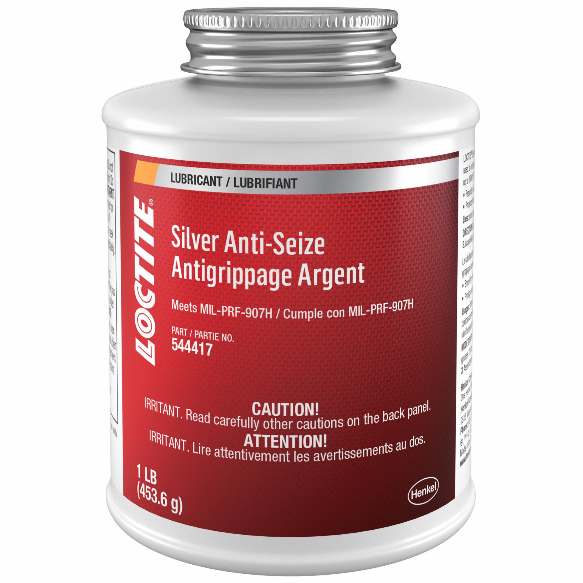 LOCTITE ANTISEIZE,SILVER GRADE,1 LBS AntiSeize Compounds