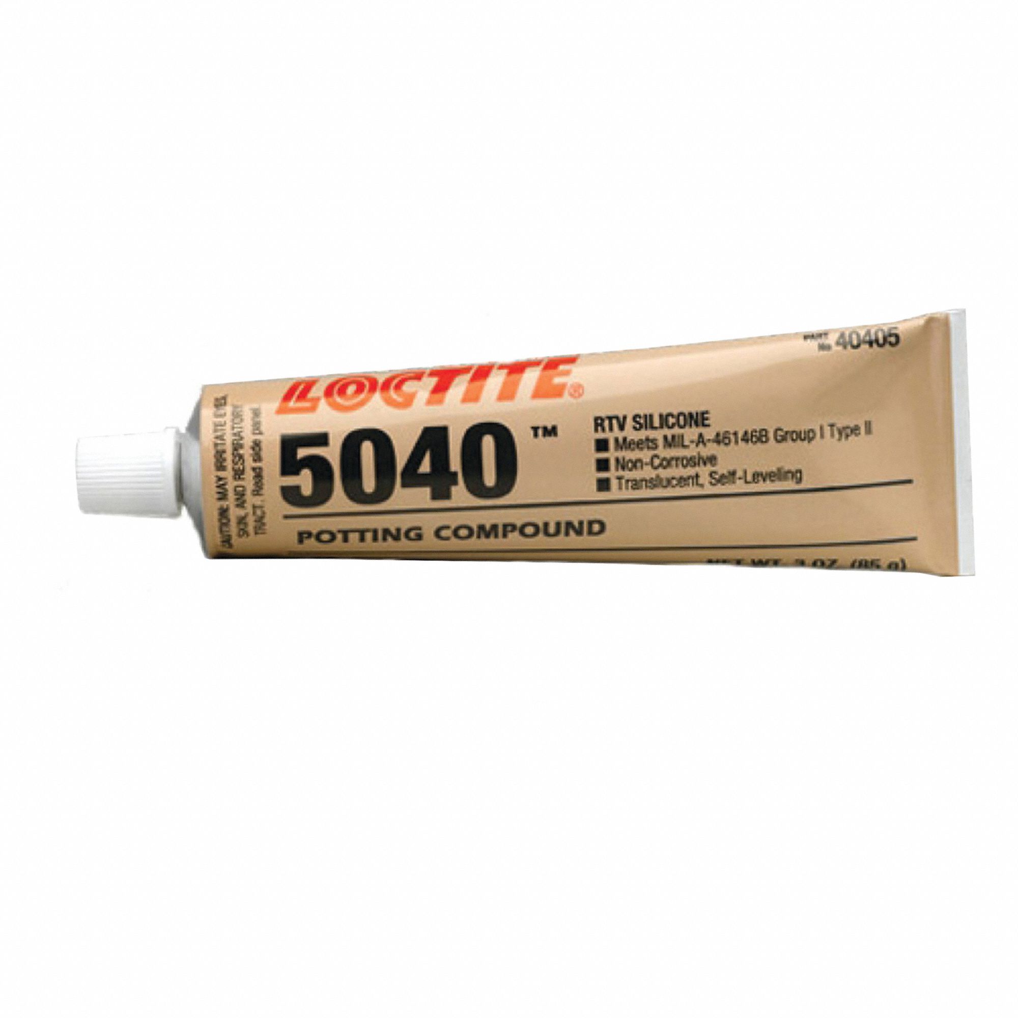 SEALANT SILICONE,85 G,WHITE