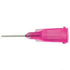 DISPENSING NEEDLE, PINK, POLYETHYLENE, LUER-LOCK CONNECTION, 1/64 IN