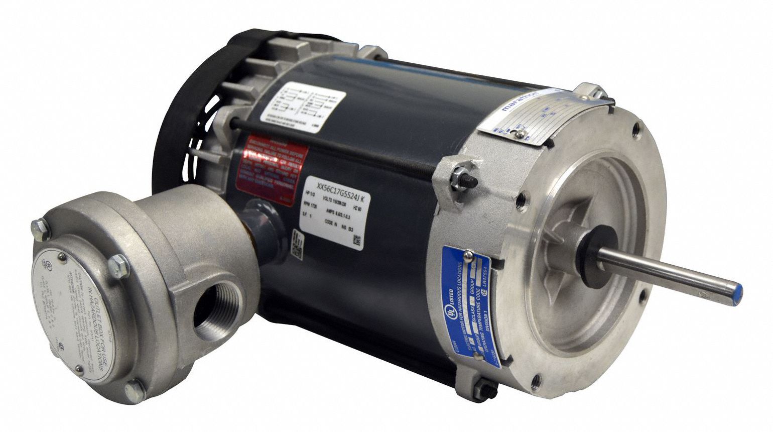 MOTEUR RECHNG MARATHON,1/3HP,ANTIDEFLAG