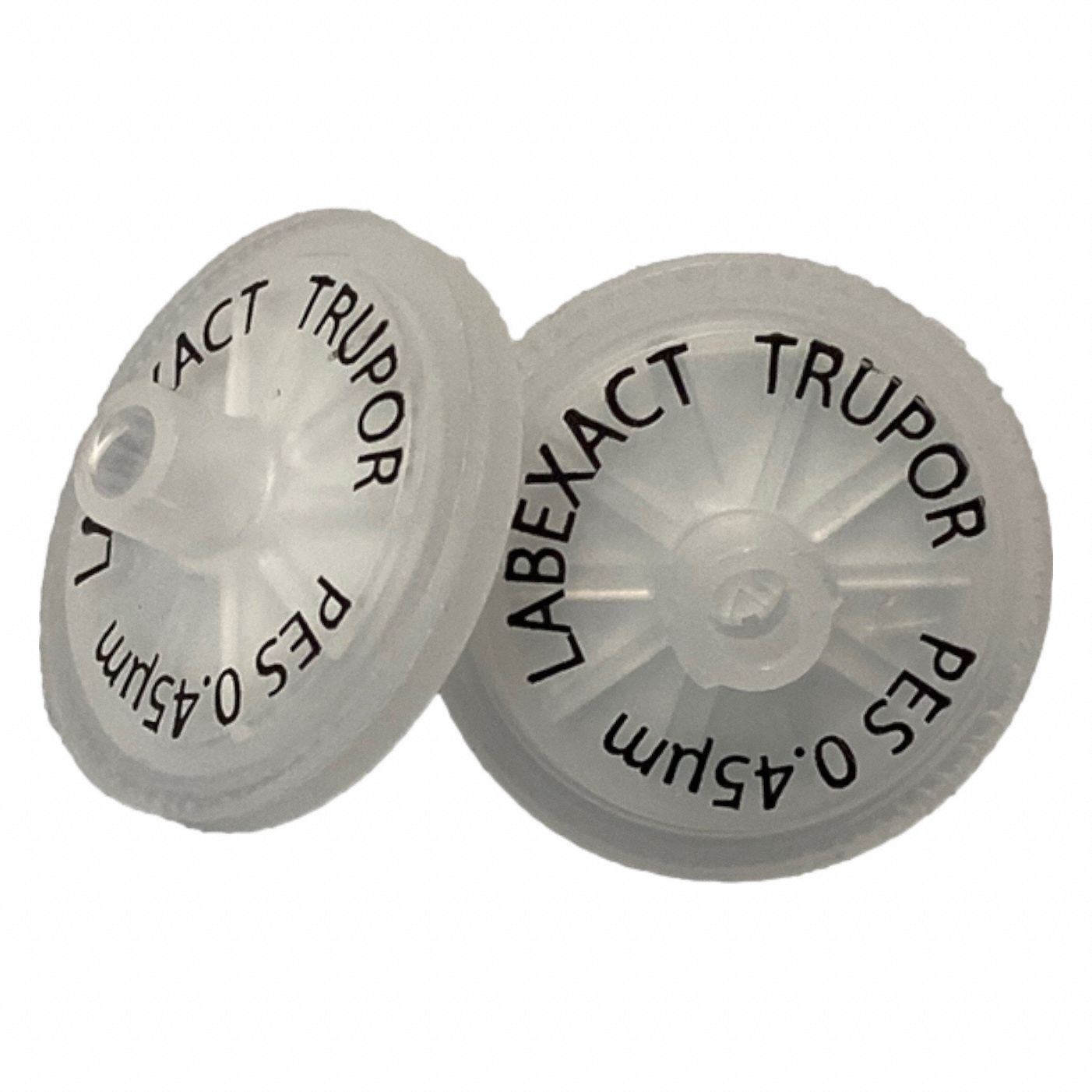 Syringe Filter: Non-Sterile, 0.45 um Pore Size, 100 mL Max Capacity - mL, 25 mm Housing Dia