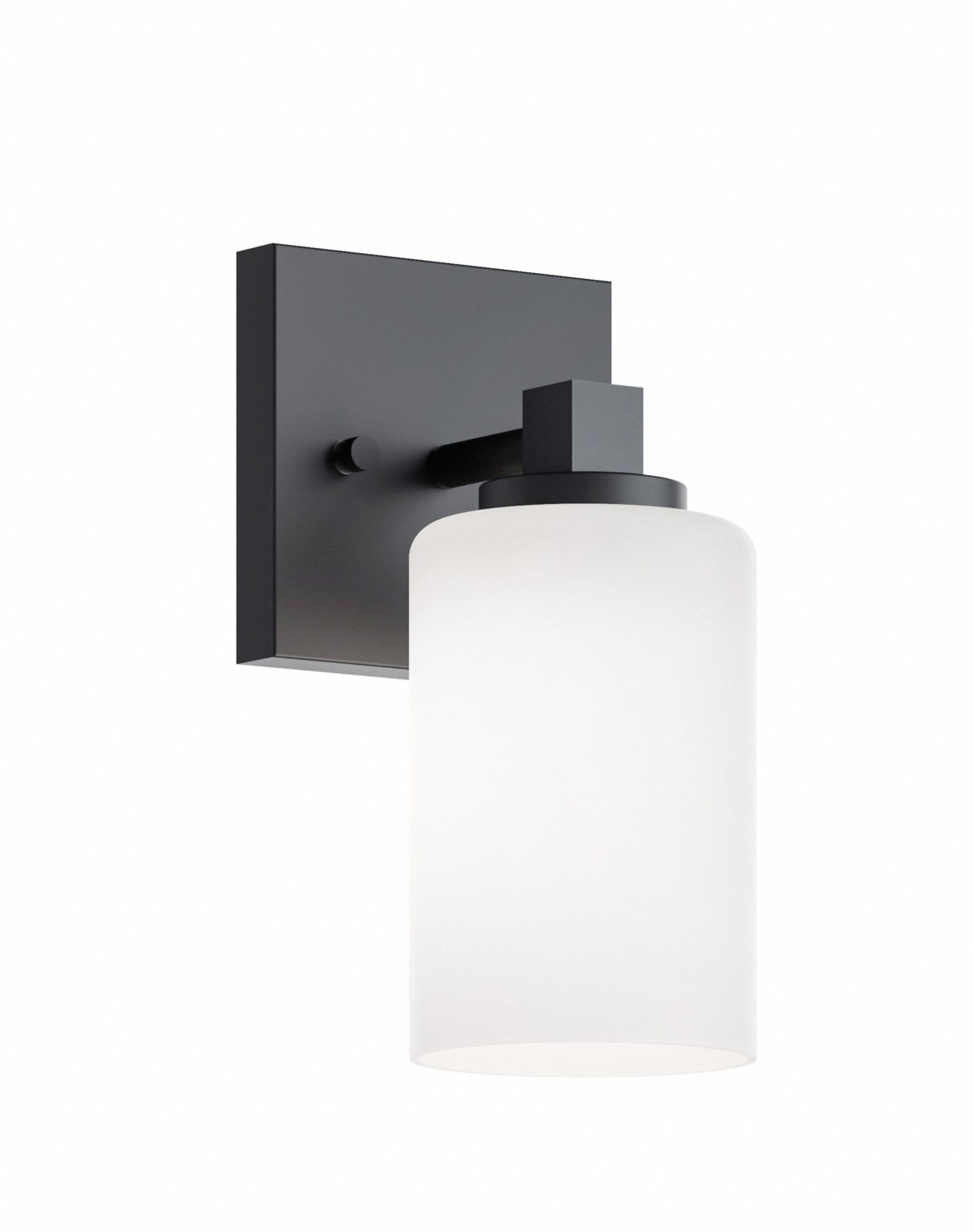 Decorative Sconce: Black, 60 W Fixture Watt, 120V AC, Dimmable, 4 3/4 in Lg, 5 1/2 in Wd (MPN LEOS0509MBBK). Key specifications — Voltage: 120V AC; Brand: AFX INC.; For Bulb Type: A19; Housing Finish/Housing Color (Broad): Black.