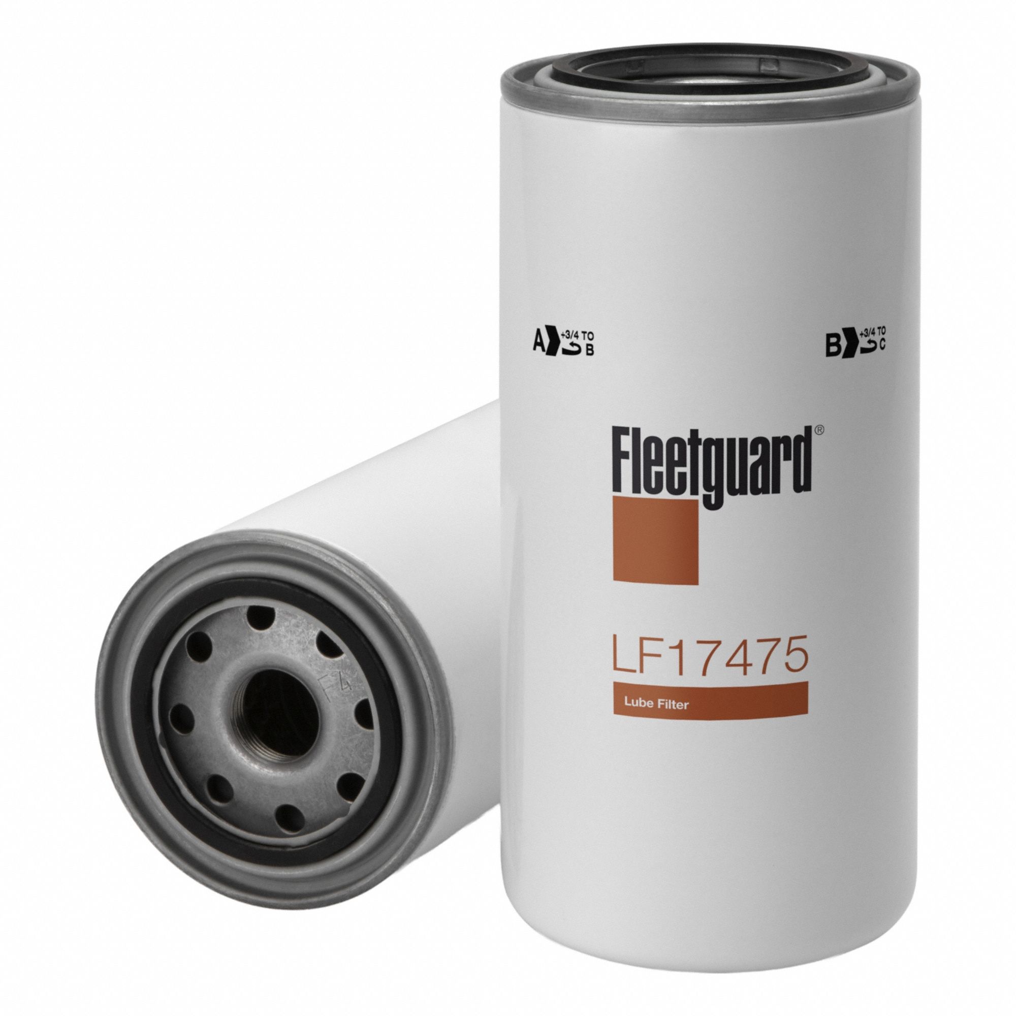 Automotive Oil Filter: B7378, LF17475, M24-1.50 Thread Size, 12 in Overall Ht, Plastic