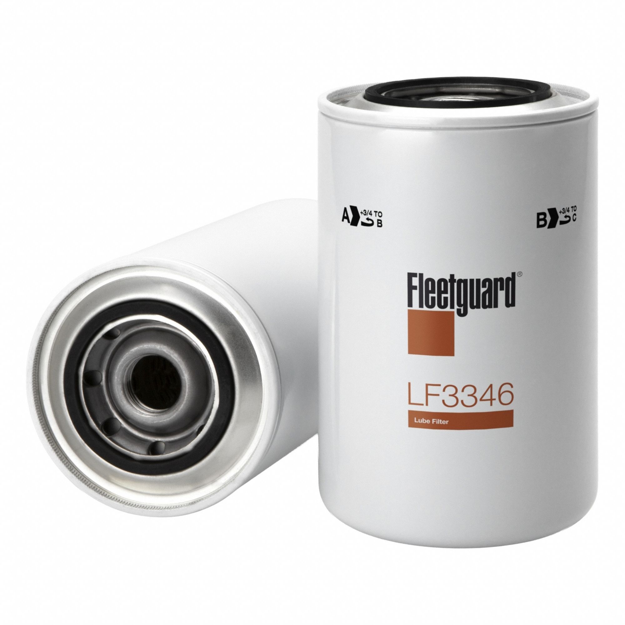 Oil Filter: 1"-12 Thread Size, 8 15/16 in Overall Ht, 7 1/8 in Overall Lg, Oil, Cellulose