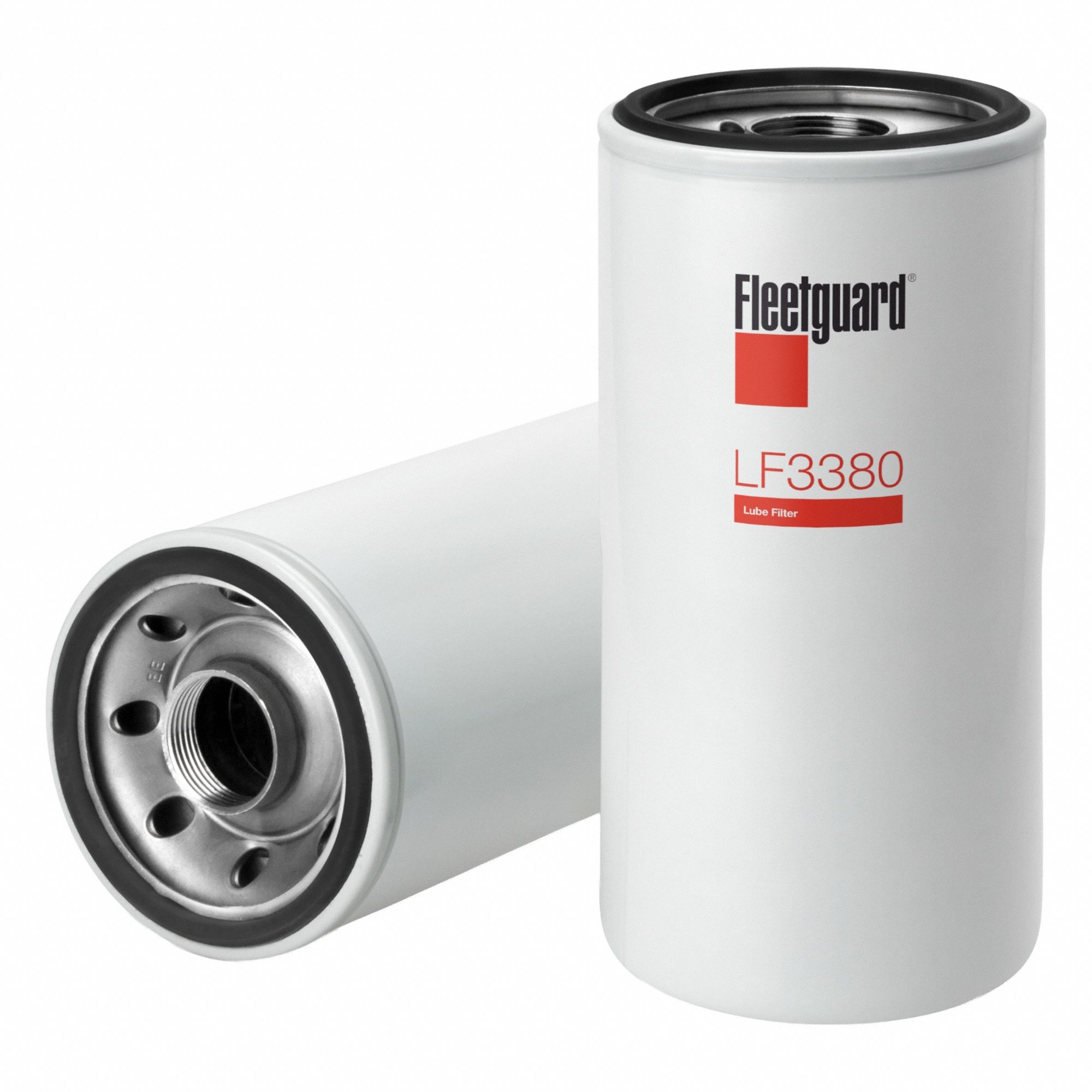 Automotive Oil Filter: B95, LF3380, 1 1/2"-12 Thread Size, 10 3/8 in Overall Ht, Spin-On