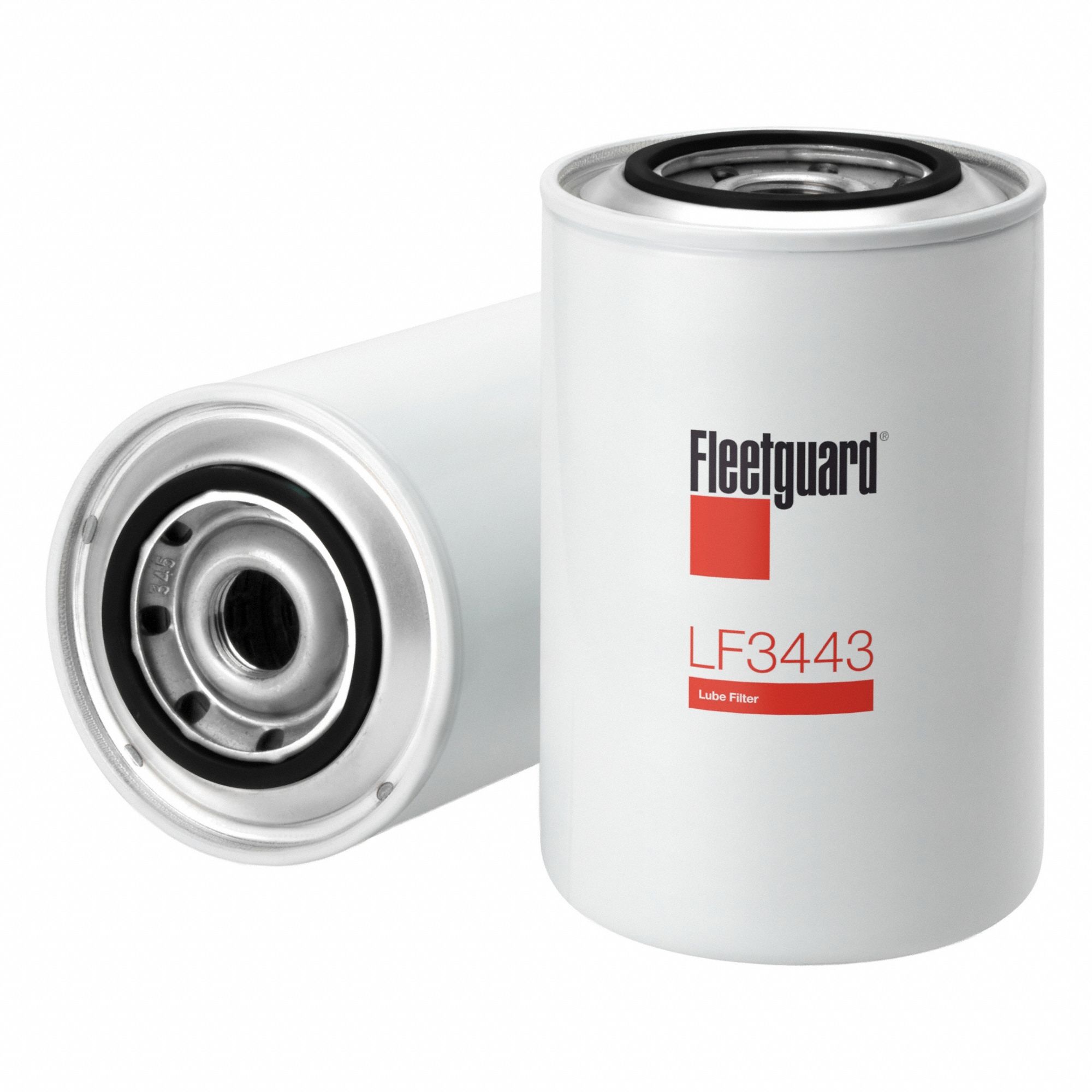 Oil Filter: 1"-12 Thread Size, 6 3/4 in Overall Ht, 6 3/4 in Overall Lg, Oil, Spin-On