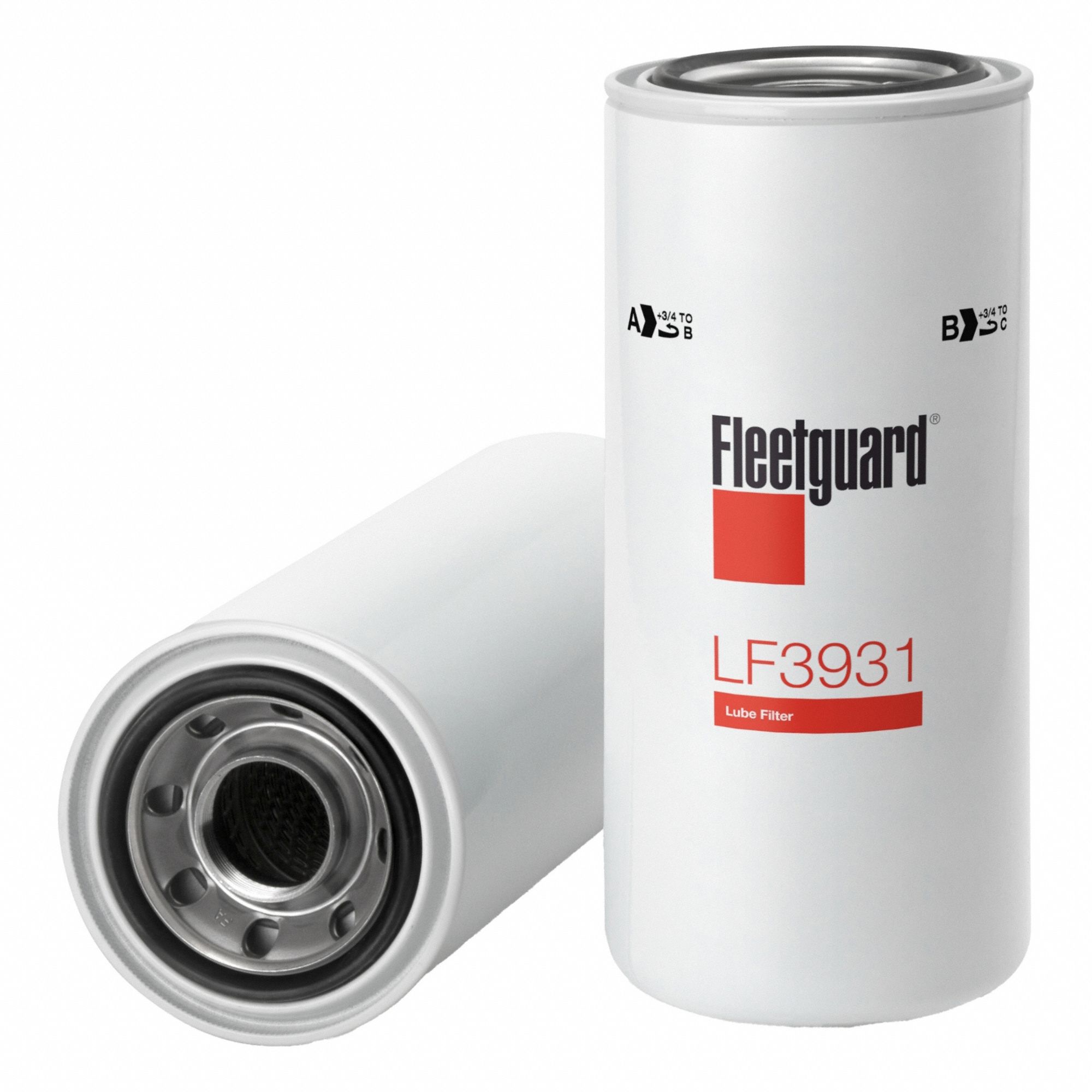 Automotive Oil Filter: B7175, LF3931, M45-1.50 Thread Size, 13 in Overall Ht, Spin-On