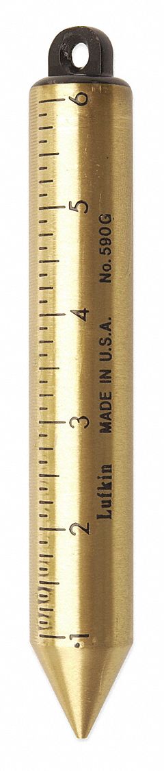 Crescent Lufkin Tape Plumb Bob Brass Inage 20 Plumb Bobs Lfktt590n Tt590n Grainger Canada