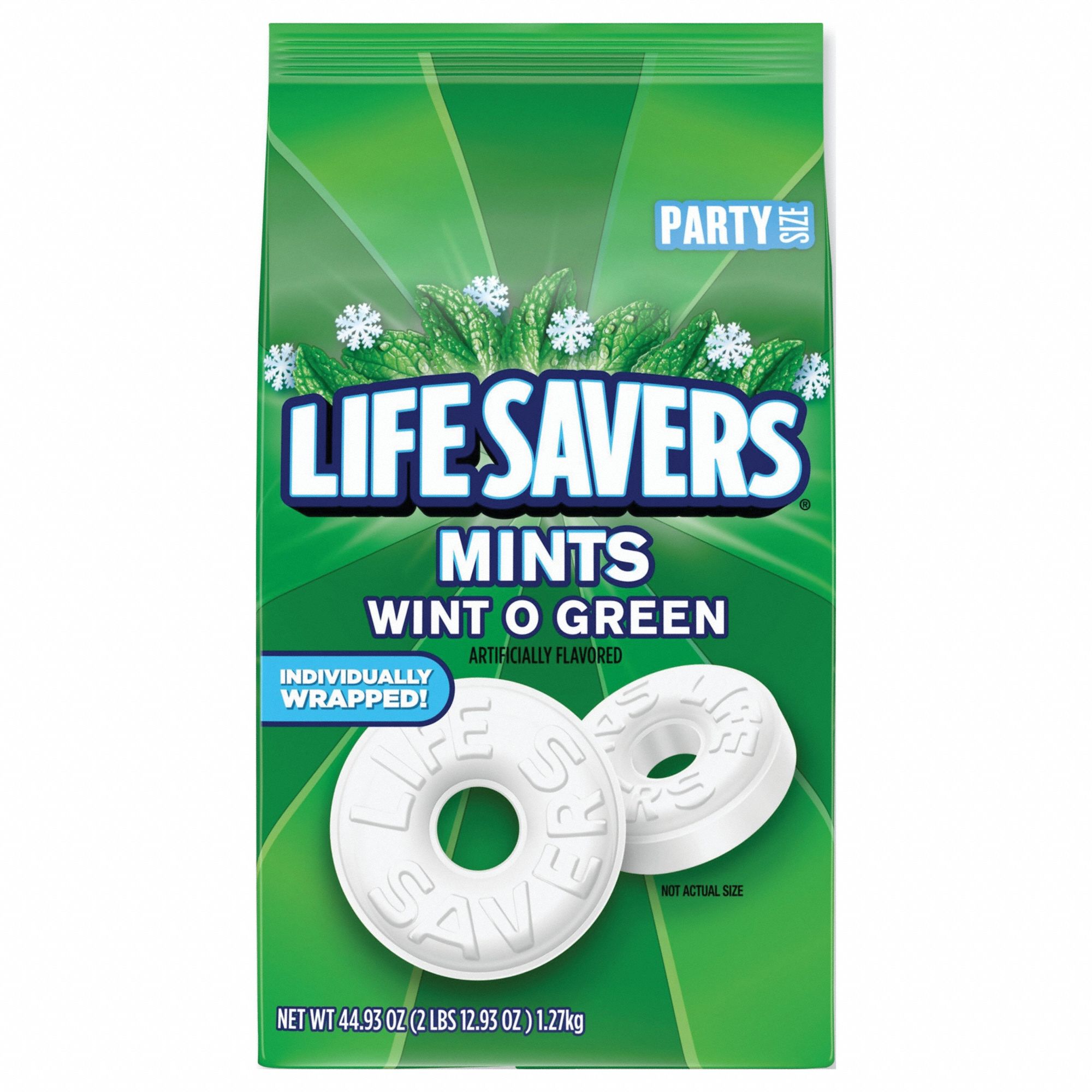 LIFESAVERS, Wint O Green, 50 oz Pack Size, Candy Mints 51XE7821524