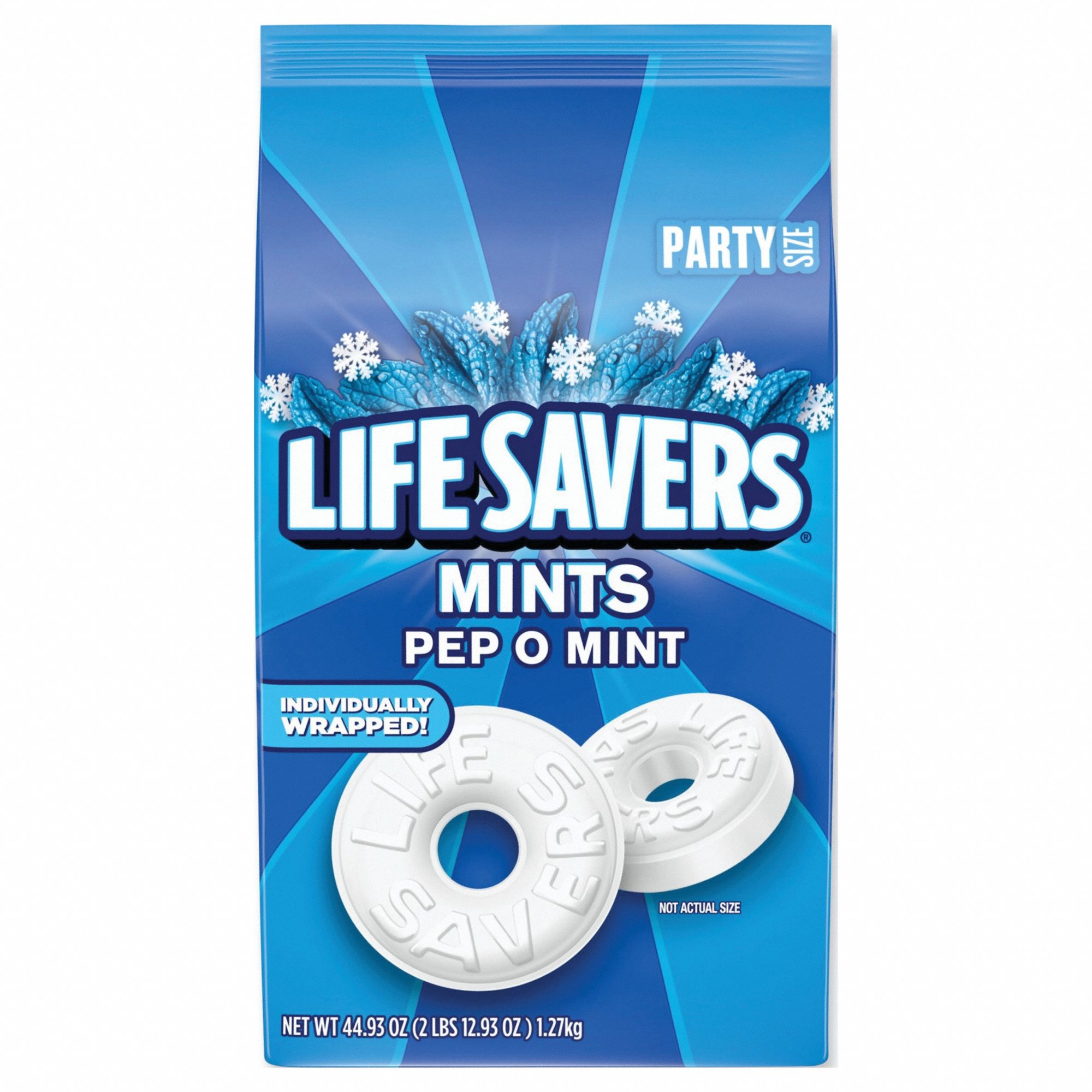 LIFESAVERS, PepOMint®, 363 Items Per Pack, Candy Mints 807DL3