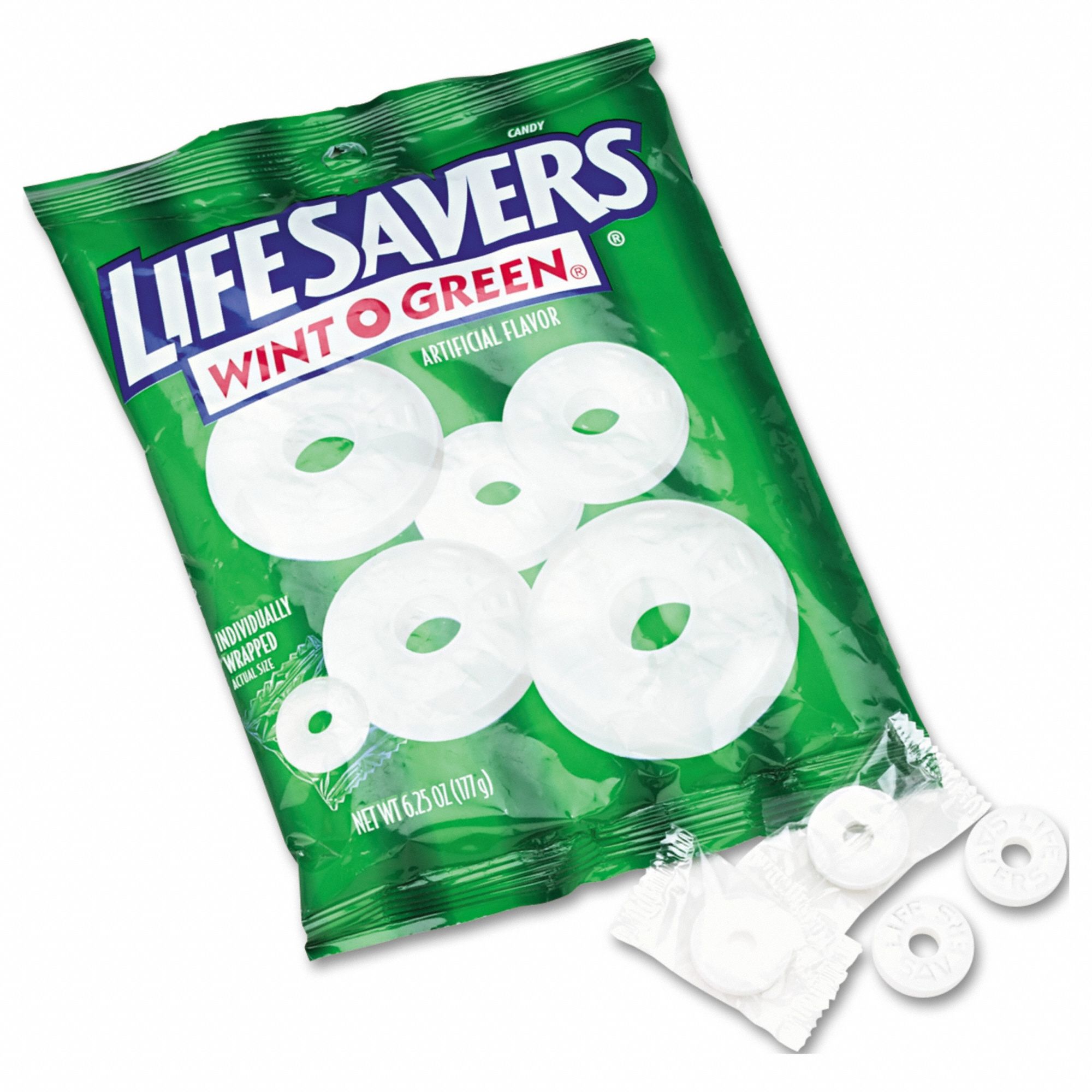 Candy, Life Savers, Wint O Green, 6.25 oz.