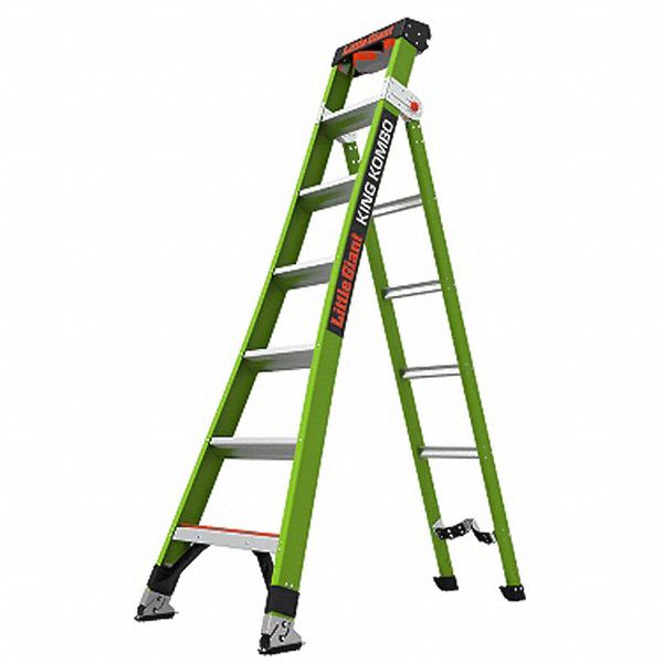 COMBINATION LADDER,12 FT EXTENDED H