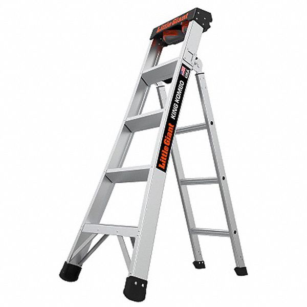 COMBINATION LADDER,8 FT EXTENDED H