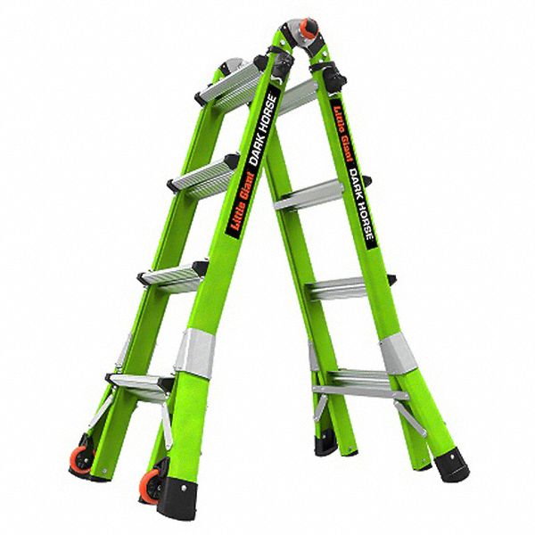 DARK HORSE 2.1 SERIES EXTENSION LADDER, TYPE IA ANSI, ARTICULATED, EXPANDABLE, 300 LB LIMIT