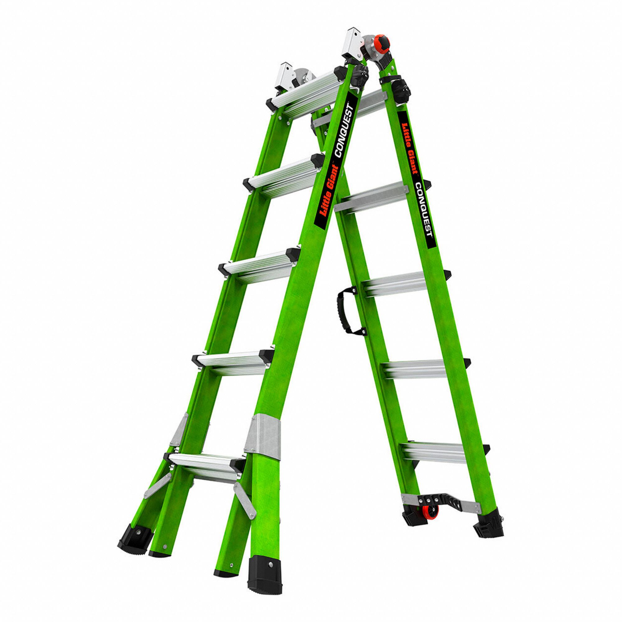 CONQUEST 2.0 SERIES COMBINATION LADDER, TYPE IA ANSI, FIBREGLASS