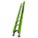 EXTENSION LADDER, SURE SET SWIVEL, V-RUNG, CAP 300 LB, 20 FT X 17 1/2 IN, FGL