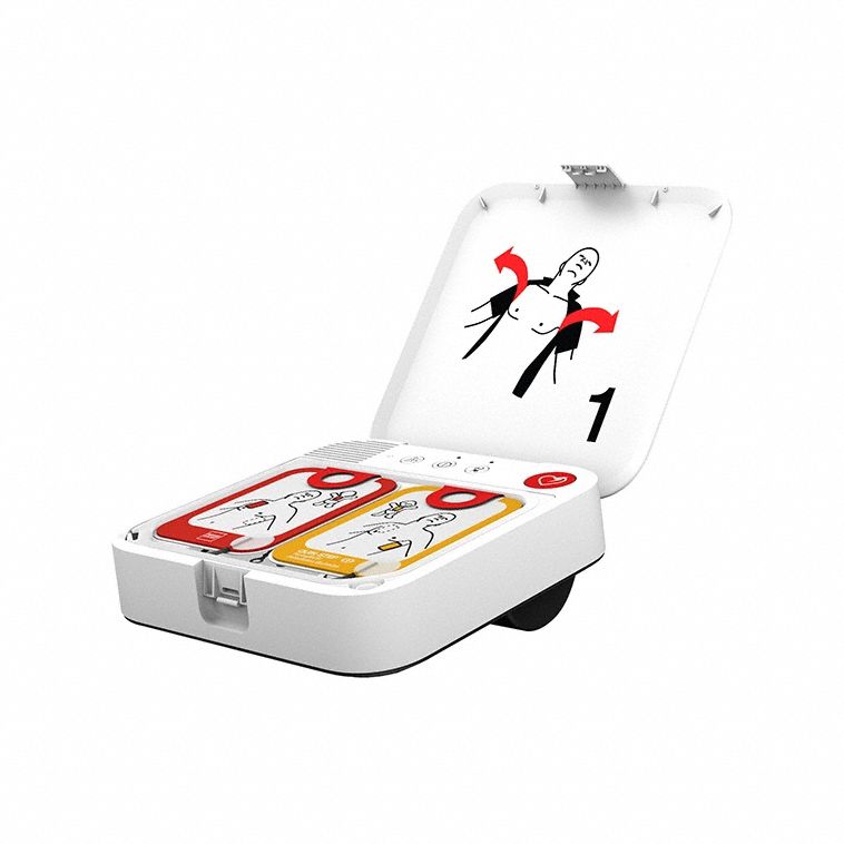 Defibrillator: LIFEPAK CR2, Carrying Case with Handle, Auto Mode, Stryker