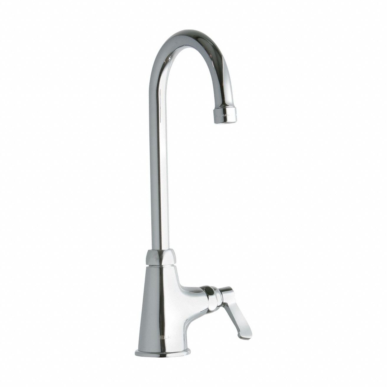 Handle-Operated Faucet Manual Gooseneck