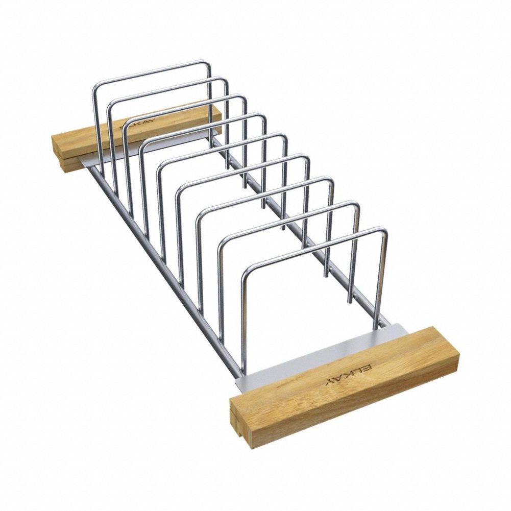 Sink: Stainless Steel, 4 1/4 in Overall Ht, 17 5/8 in Overall Lg, 6 3/4 in Overall Wd