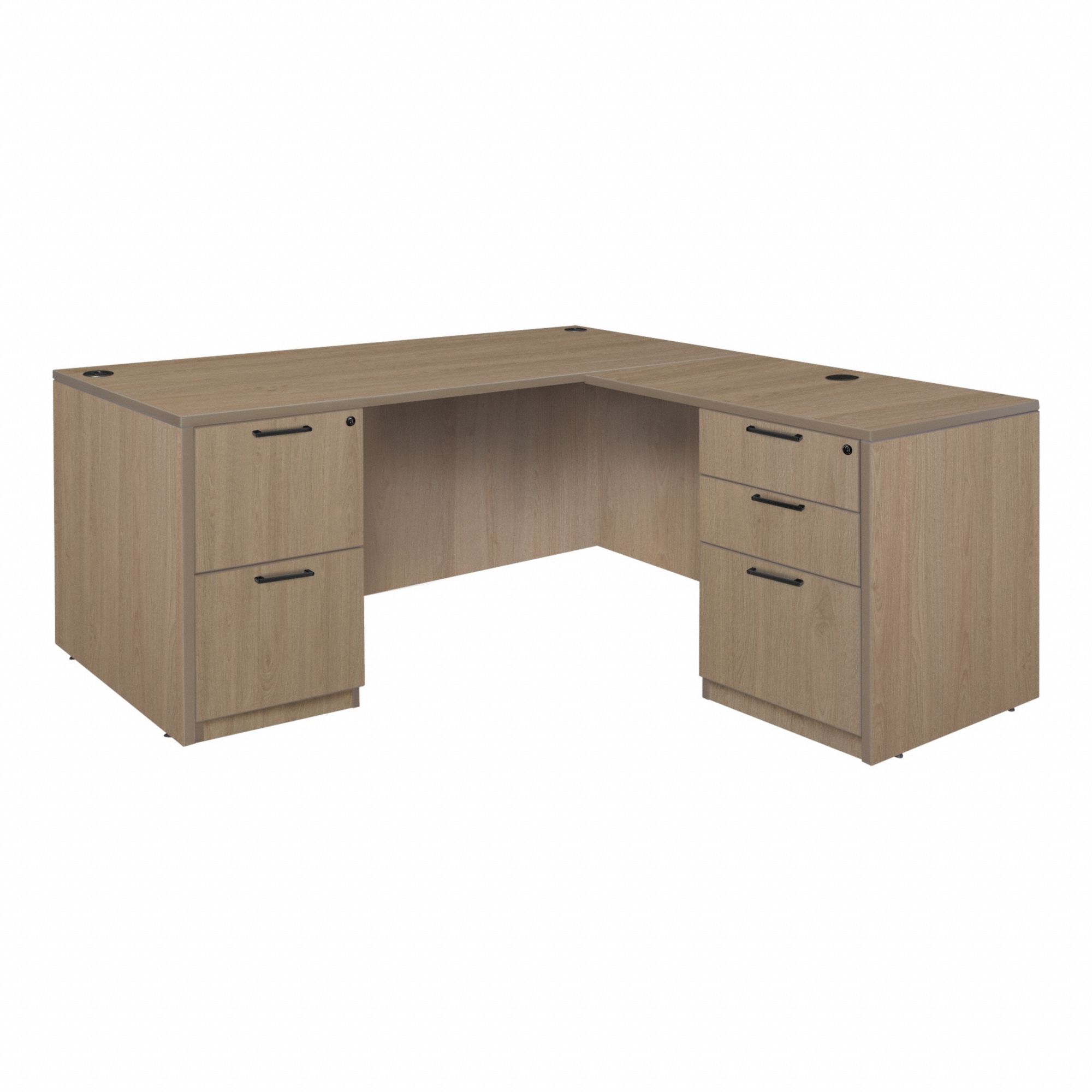 REGENCY, Particle Board, Oak, Desk - 402KR0|LLDFP7135NO - Grainger