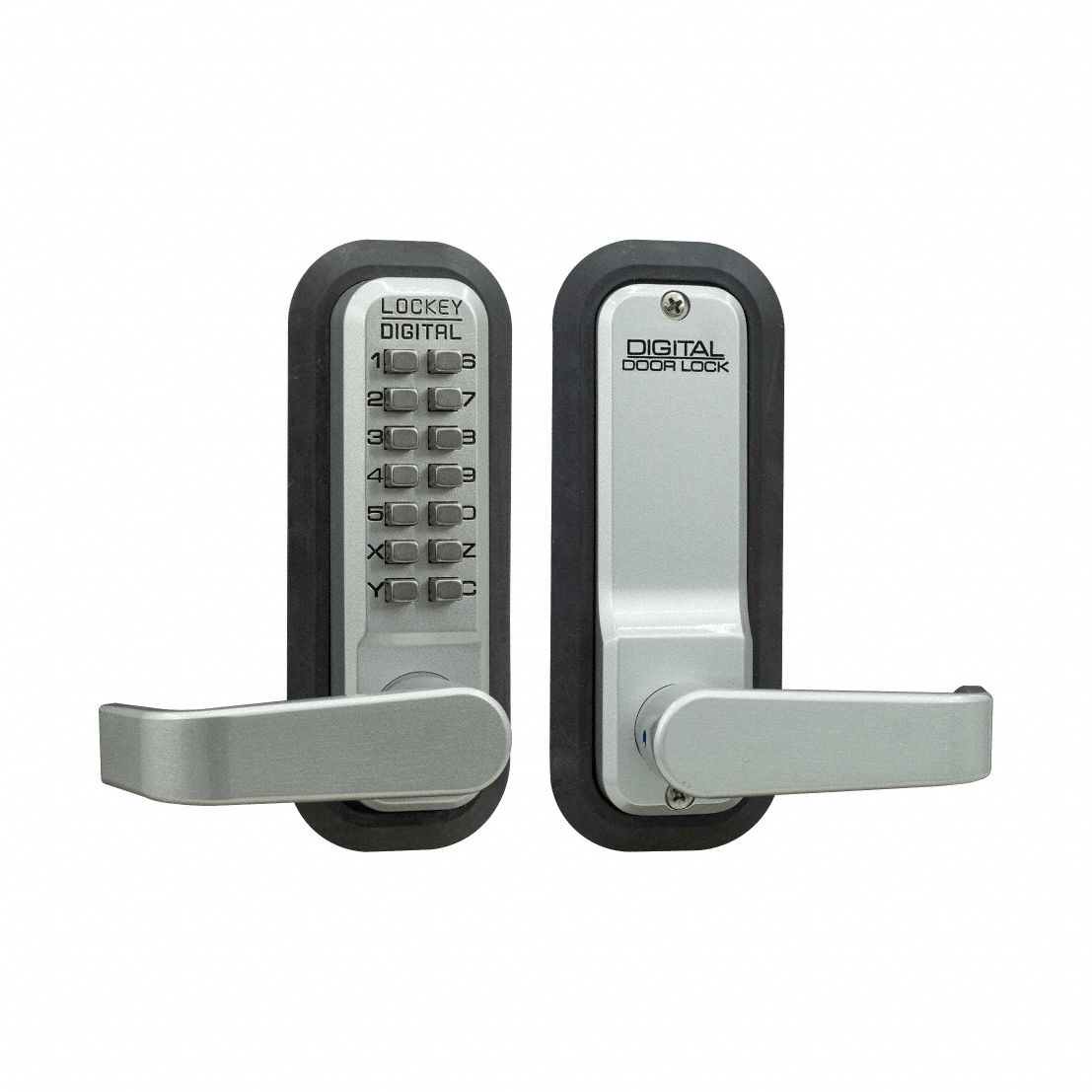 Electronic Keyless Access Control Locks, 2 3/8 in, 2 3/4 in Backset