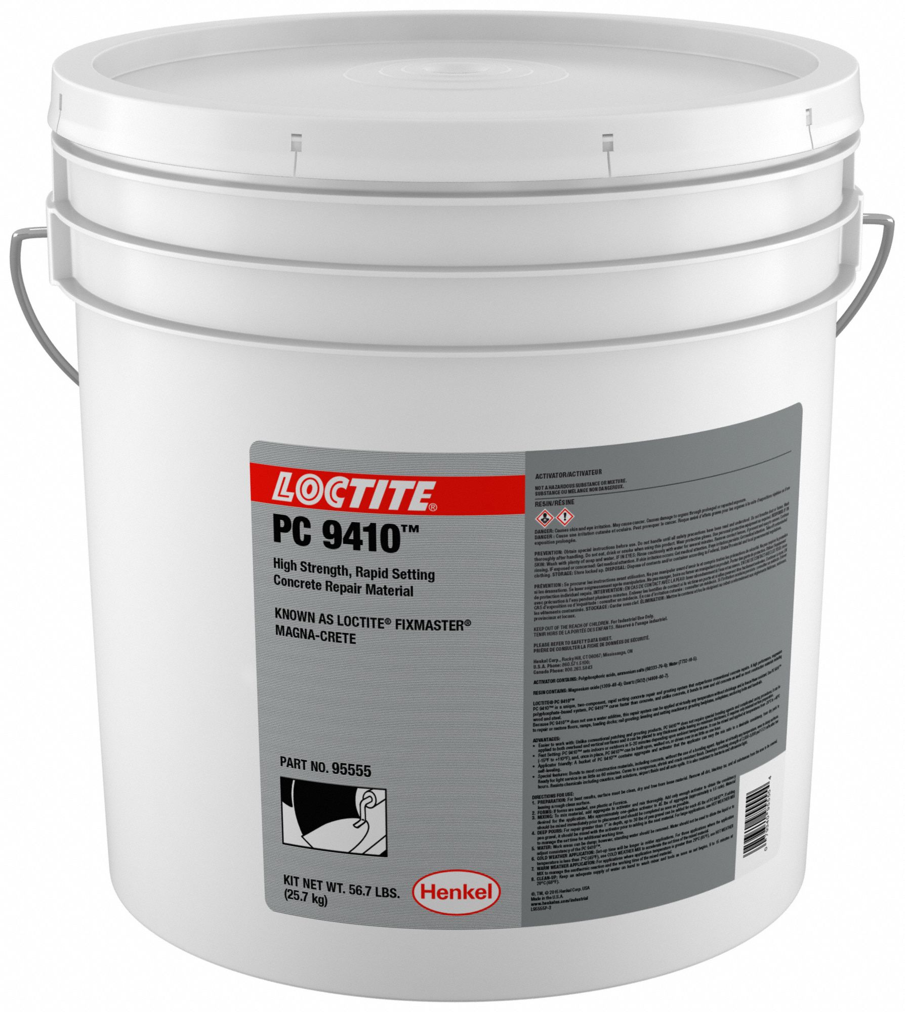 LOCTITE, Epoxy Patches, Gray, Flooring/Grouting Concrete Repair 2VRN2