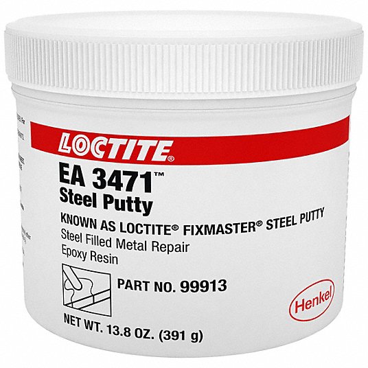 LOCTITE, EA 3471, Metal Repair, Putty - 5TT87|219292 - Grainger