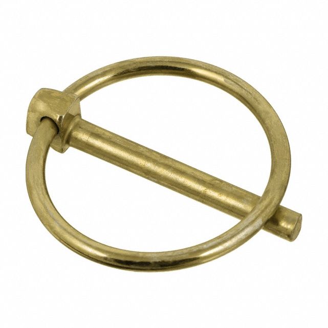 Inch, 1 1/4 in Usable Lg, Lynch Pin,3/16in dia,1 1/4in L,w/o Inch, 1 1/4 in Usable Lg, Lynch Pin,3/16in dia,1 1/4in L,w/o