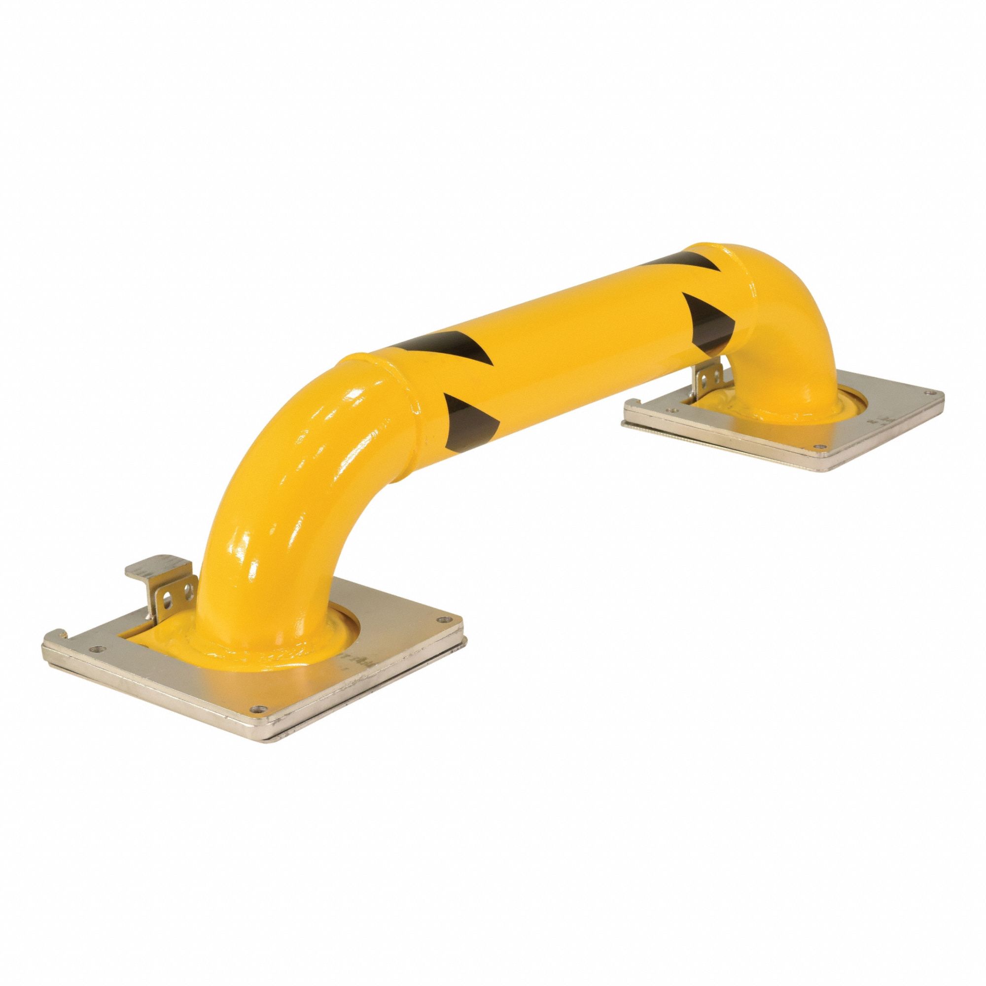 Machine Guard: Mid-Rail Not Included, 9 in Top Rail Ht, 5/8 in Mounting Hole Dia, Guardrail