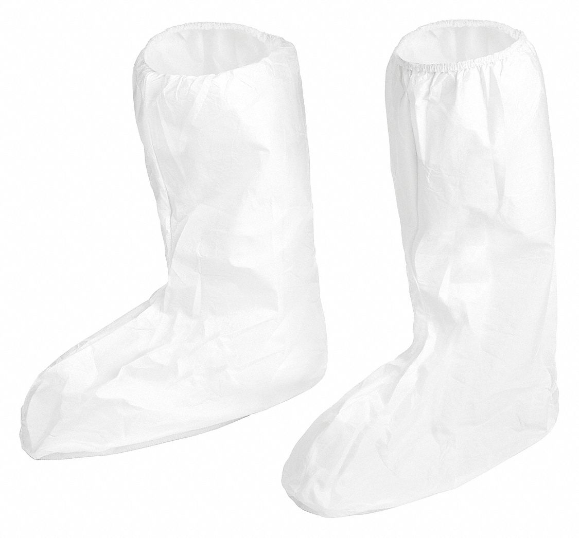 CTL903 BOOT COVERS, WHITE, 2XL, MICROMAX NS