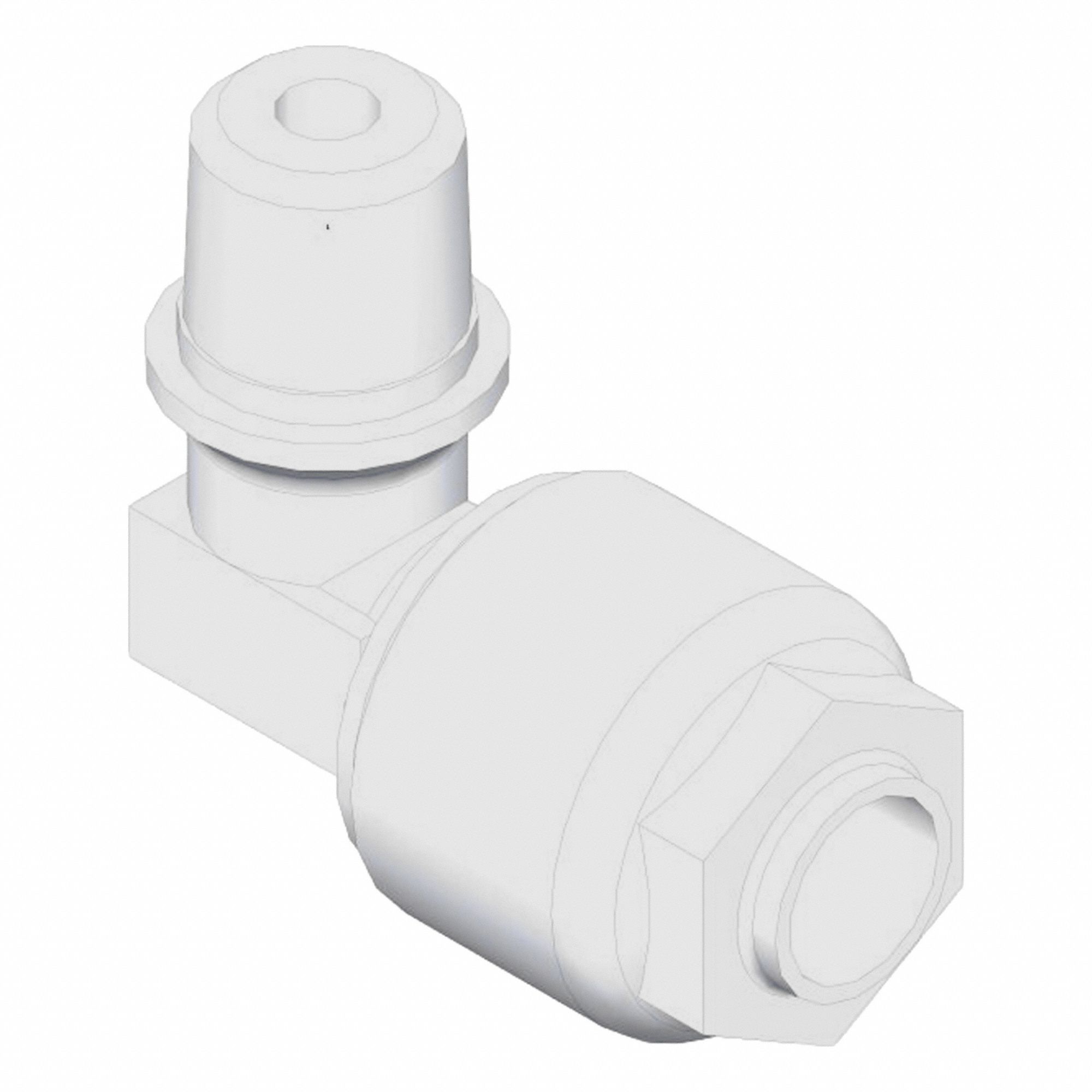Fitting Adapter PFA Elbow