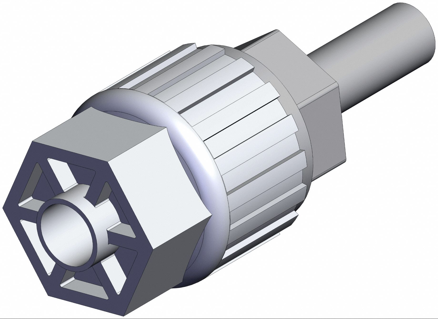 High Purity Fitting Union PFA