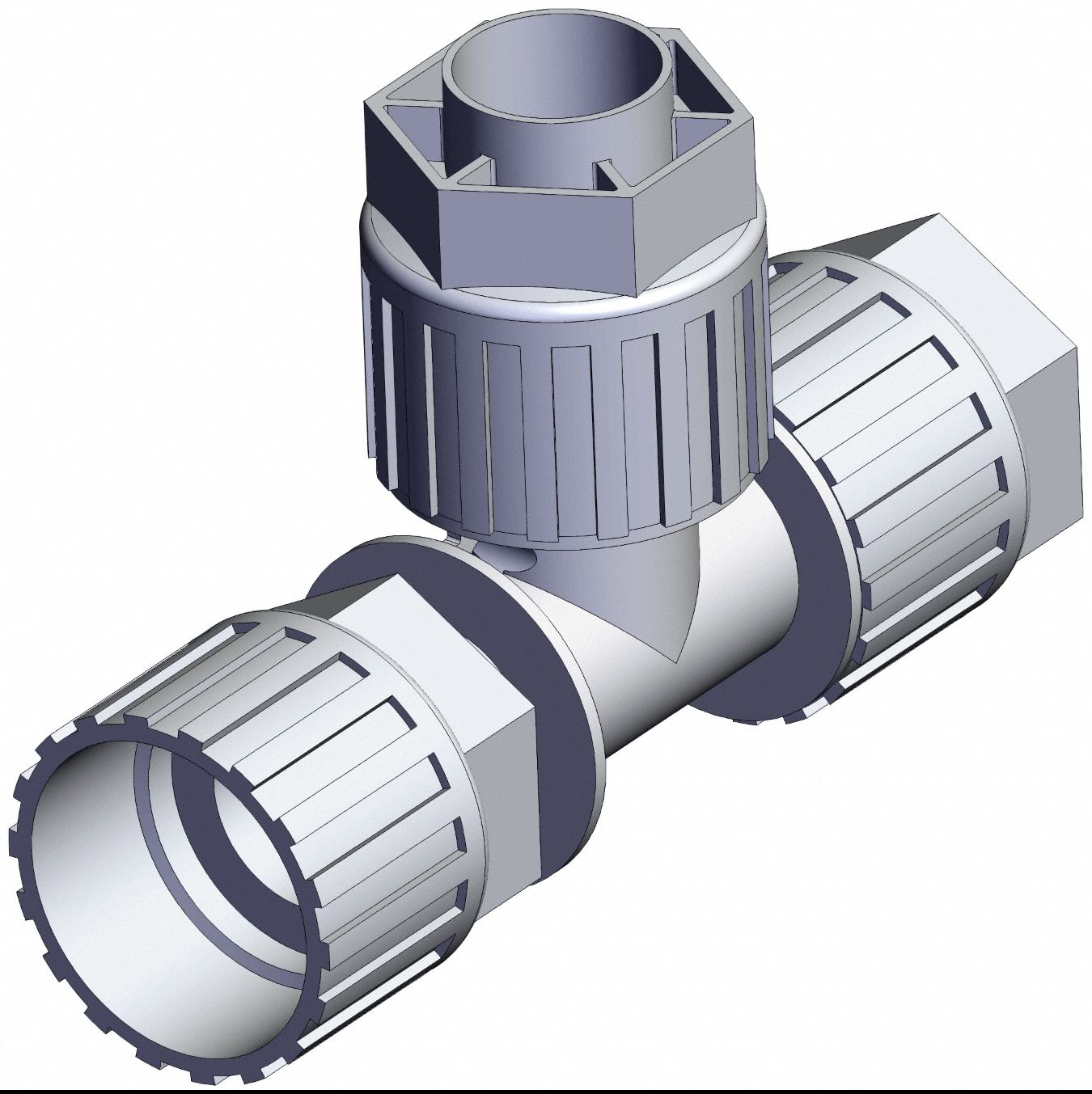 High Purity Fitting Union PFA